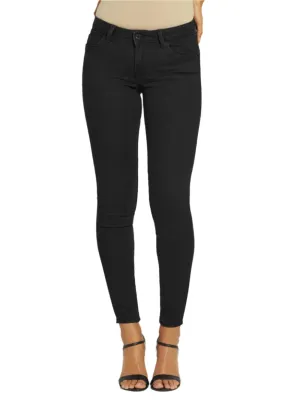 1981 High-Rise Skinny Fit Jeans - Carrie Black Wash