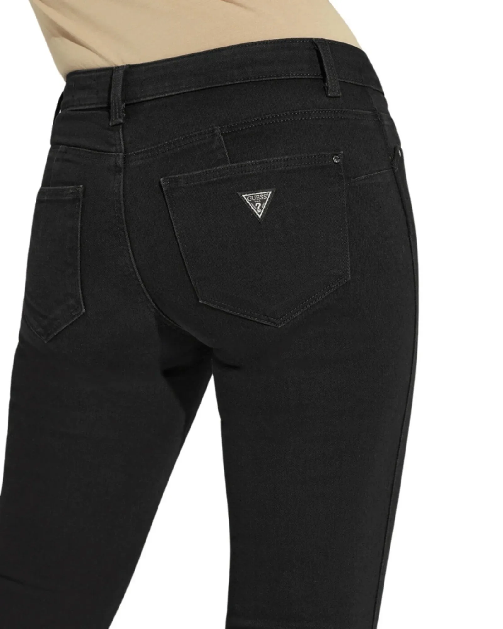 1981 High-Rise Skinny Fit Jeans - Carrie Black Wash
