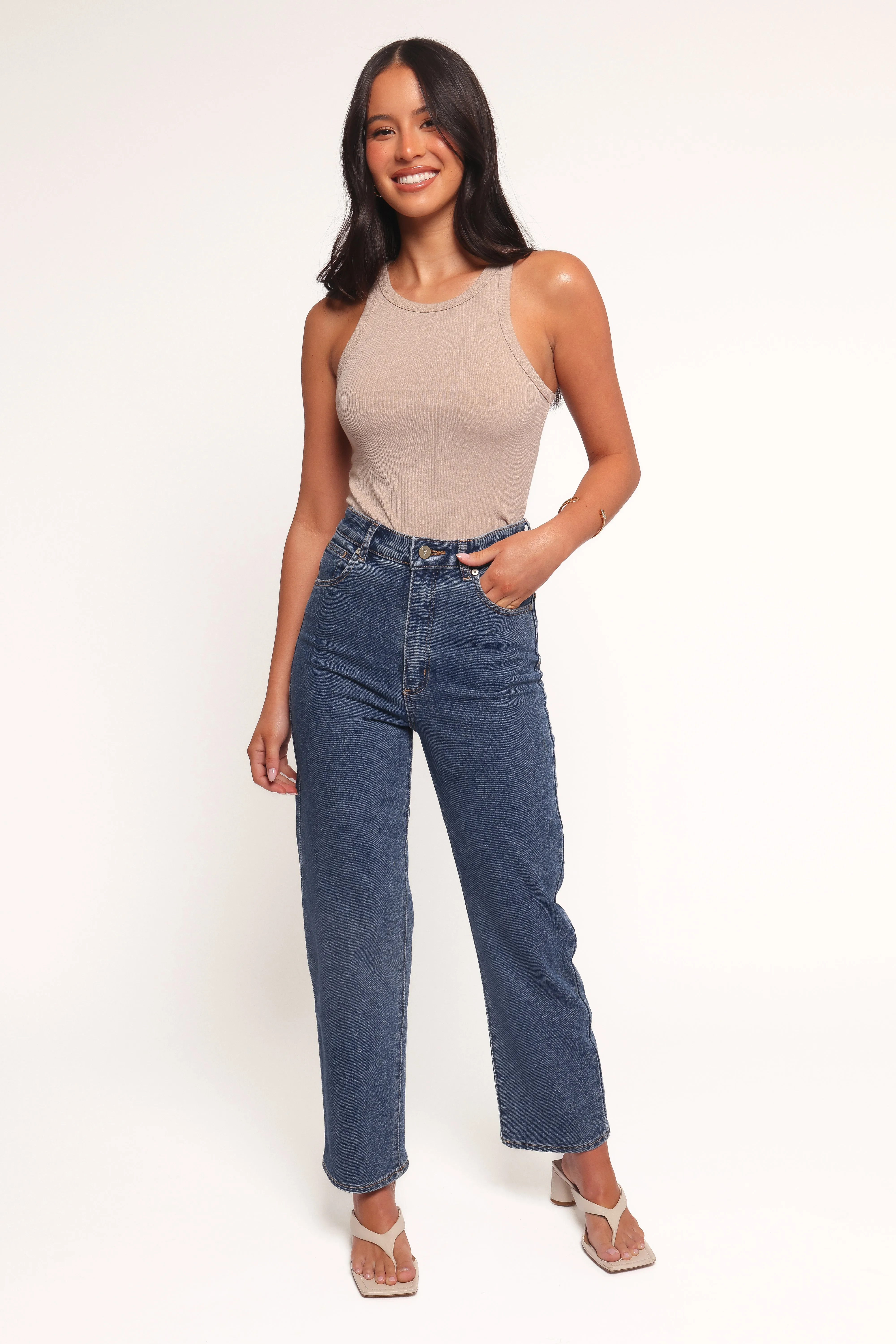 Abrand Venice Straight Jeans - Bella