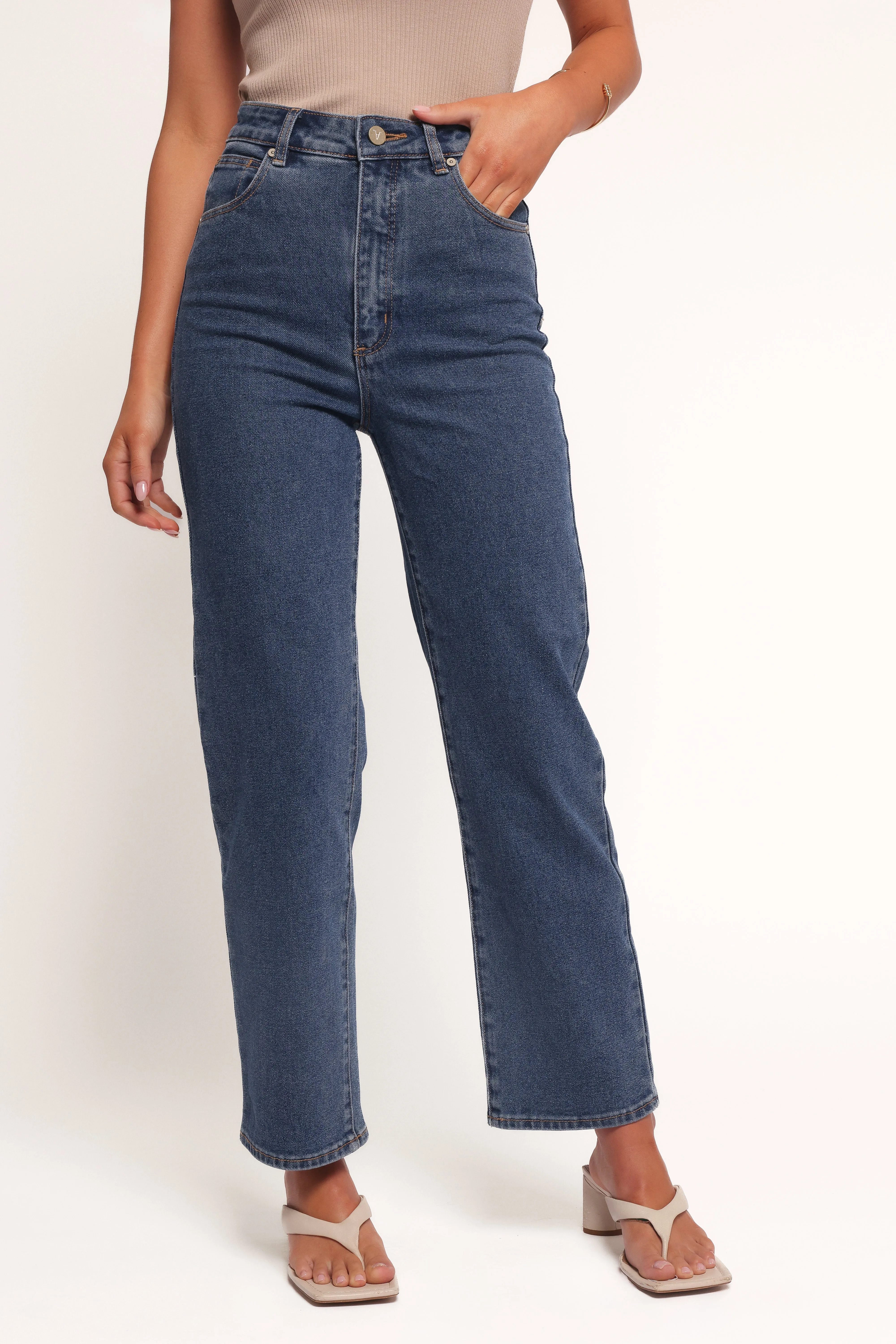 Abrand Venice Straight Jeans - Bella