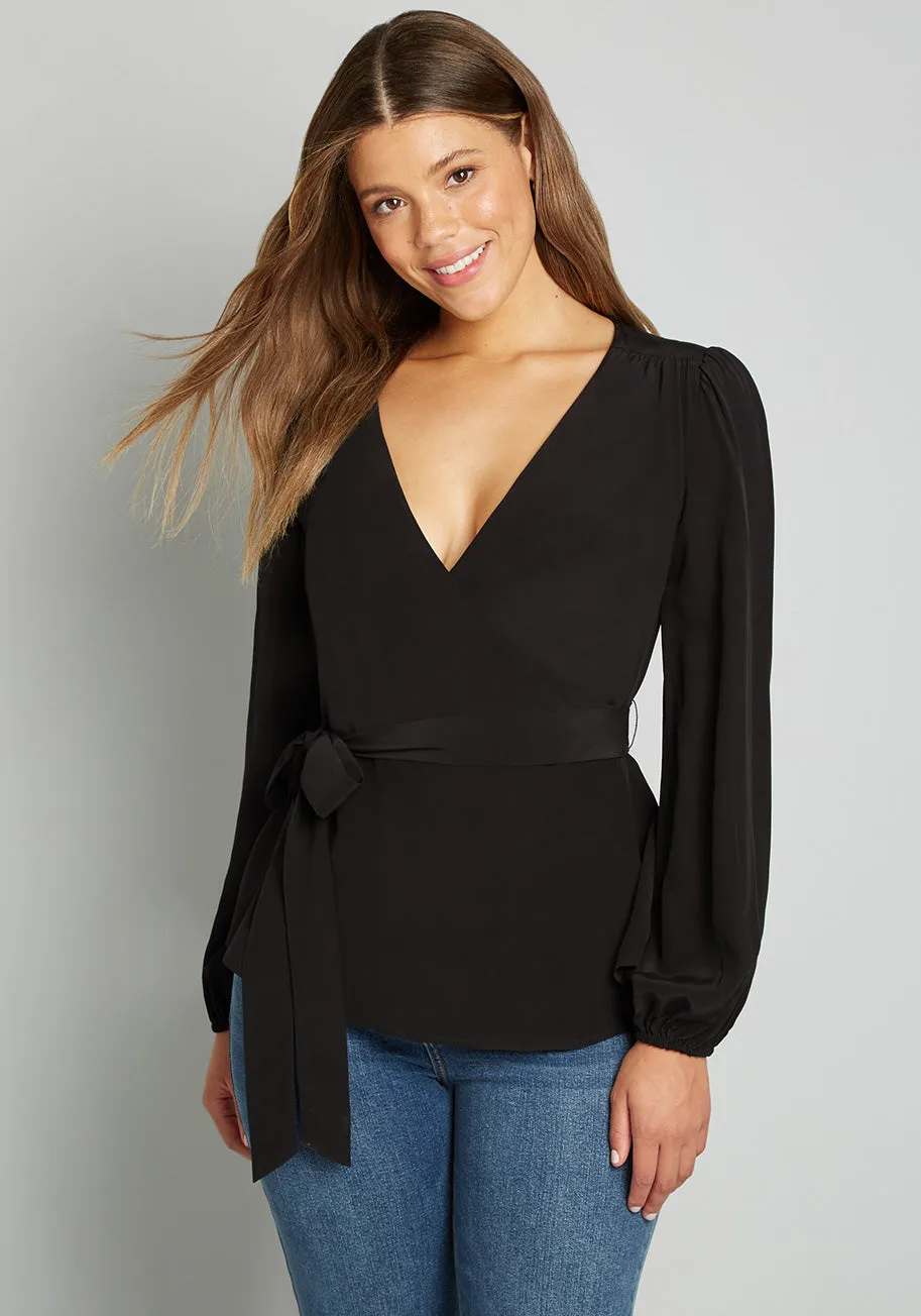 As We're Wrapping Up Blouse