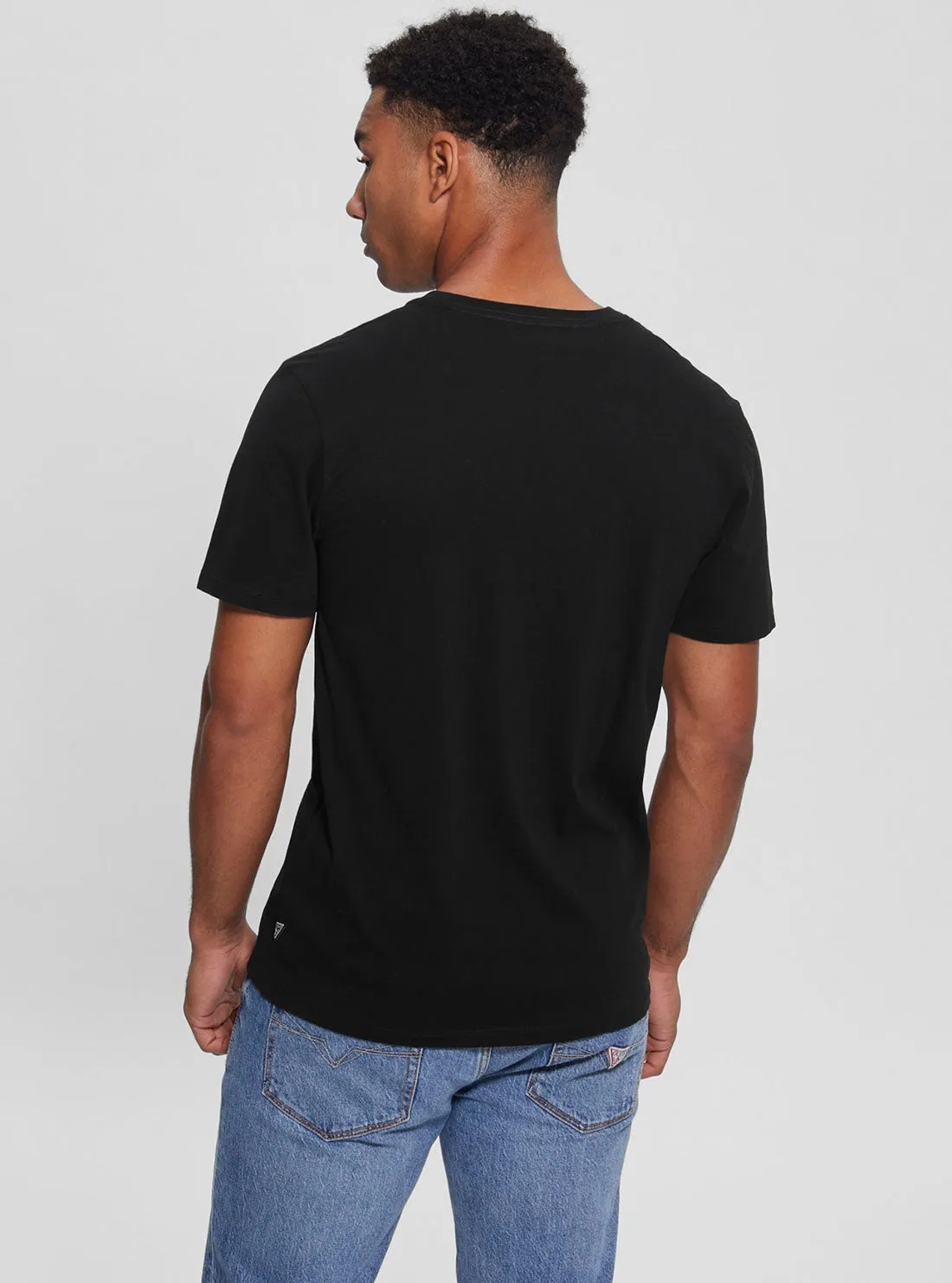 Black Chain Logo T-Shirt