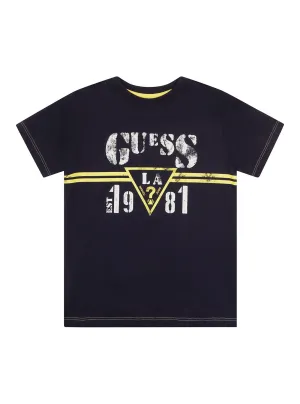 Black LA Logo T-Shirt (2-7)