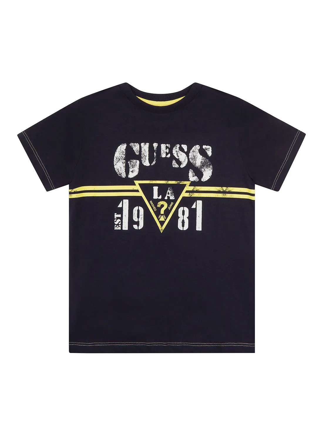 Black LA Logo T-Shirt (2-7)