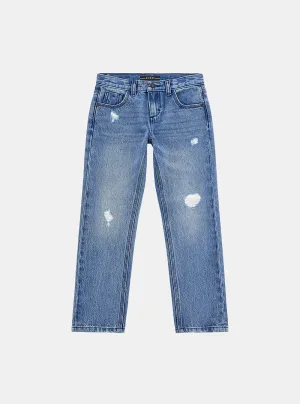 Blue Denim Straight Jeans (7-16)