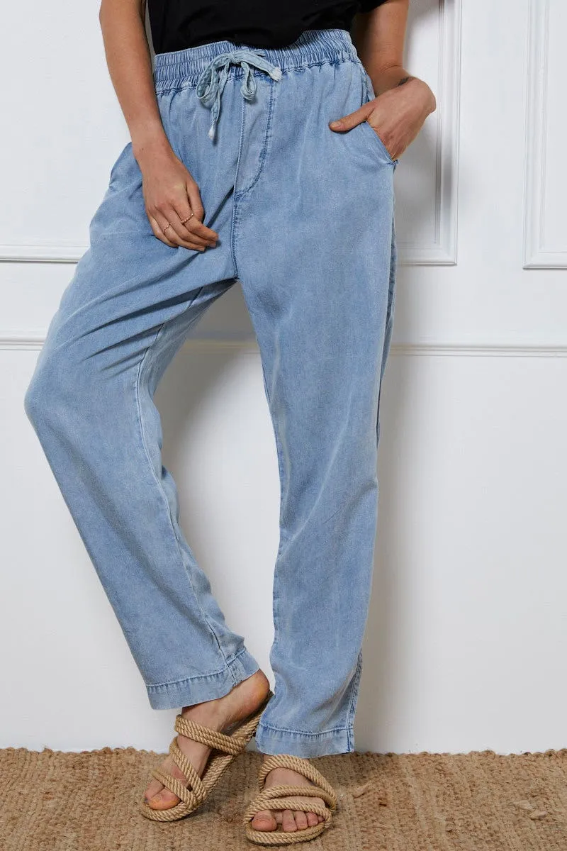 Blue Jeans High Rise Denim