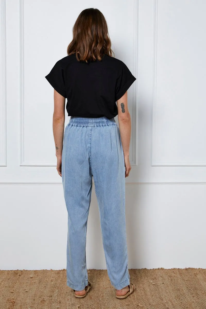 Blue Jeans High Rise Denim