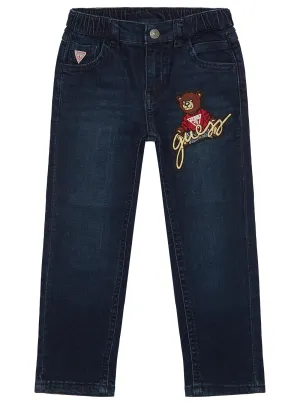 Blue Stretch Denim Jeans (2-7)