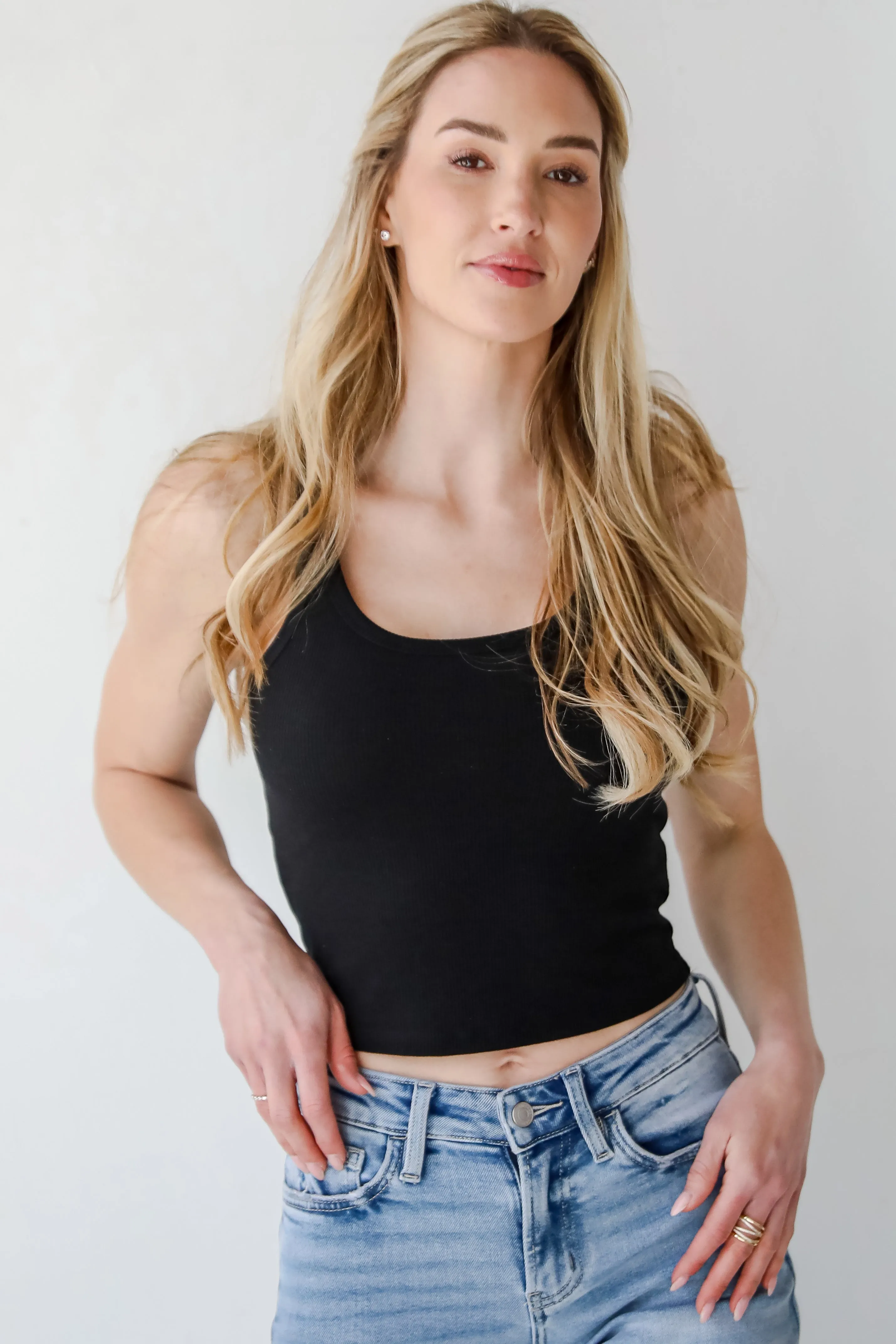 Cassidy Everyday Scoop Neck Tank - DU DEAL