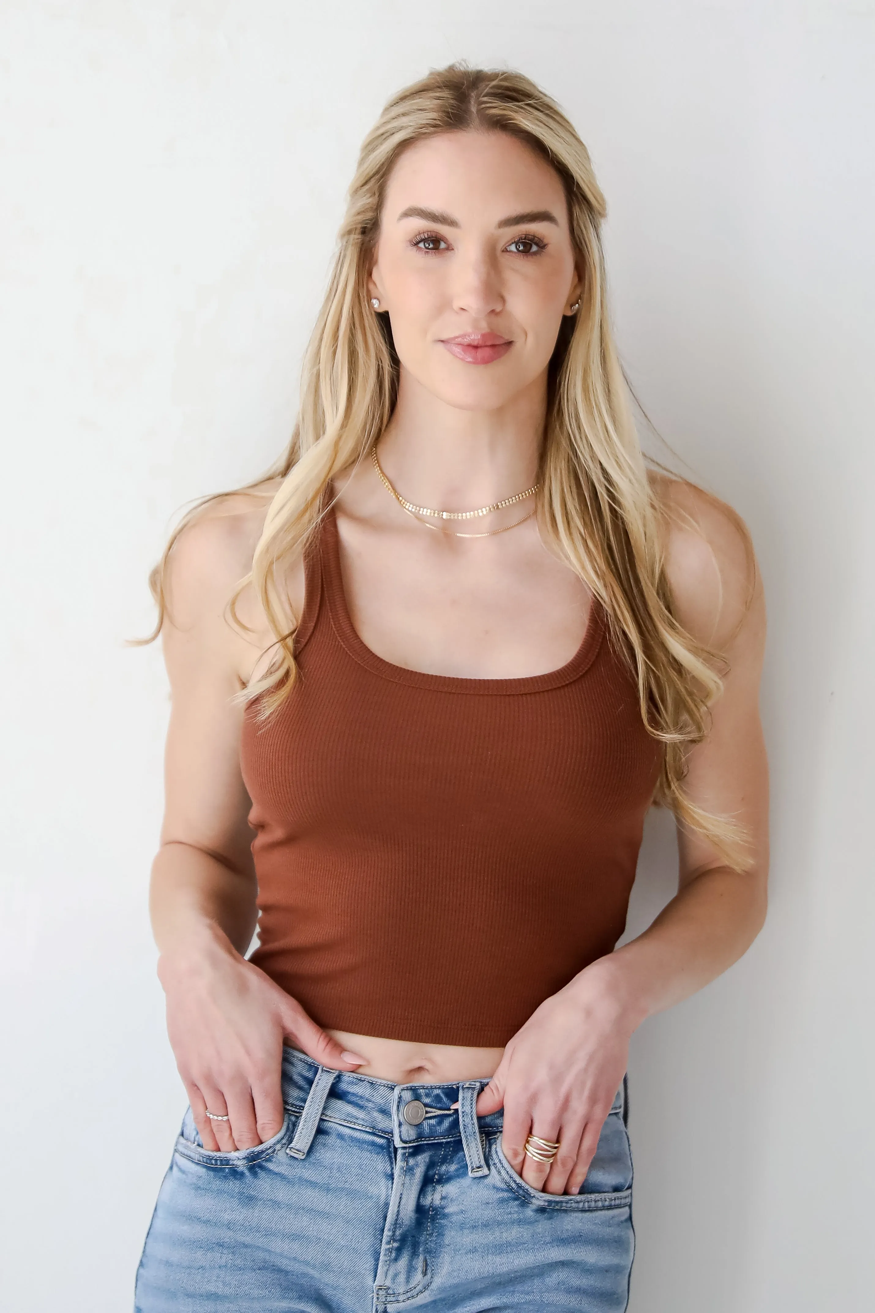 Cassidy Everyday Scoop Neck Tank - DU DEAL