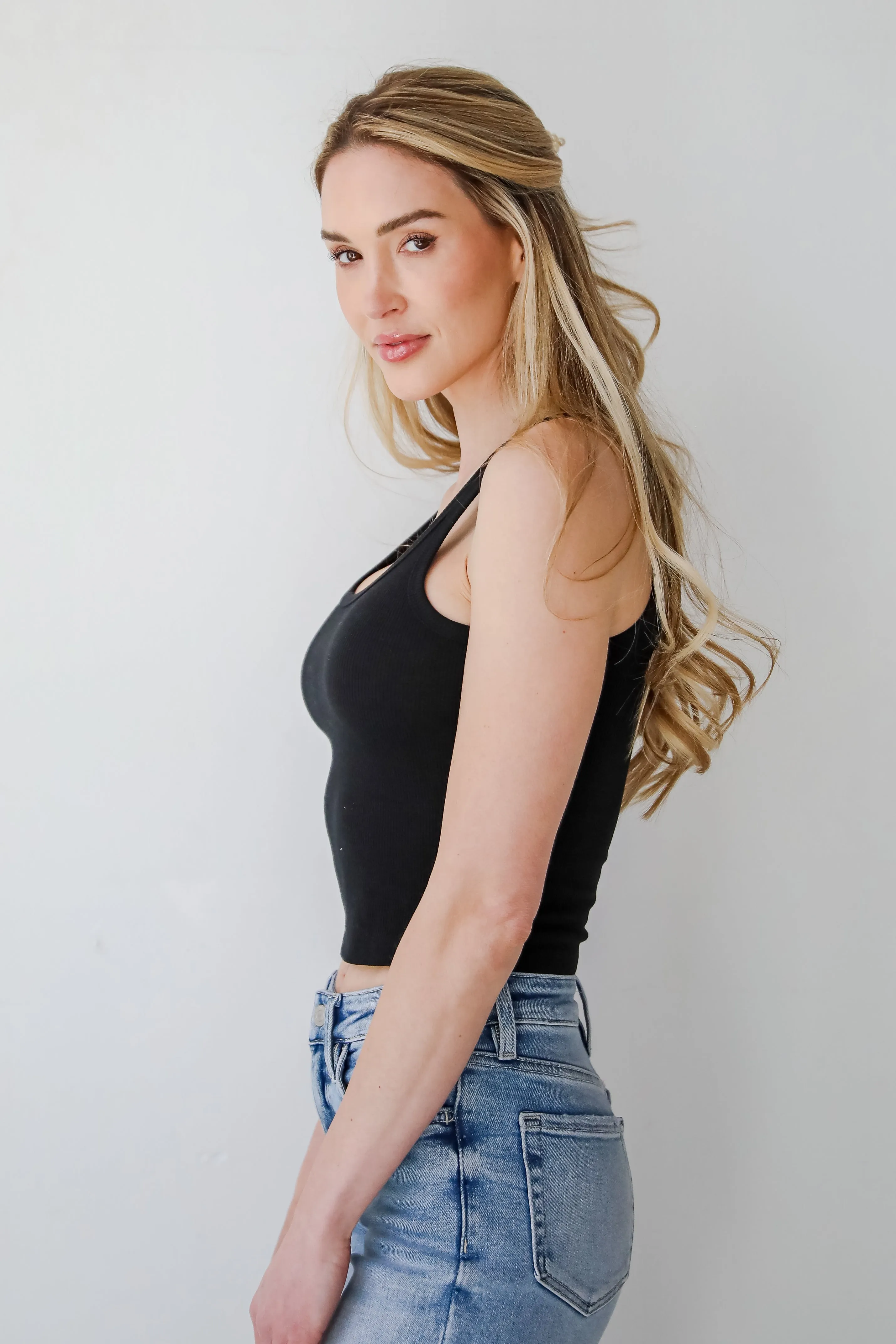Cassidy Everyday Scoop Neck Tank - DU DEAL