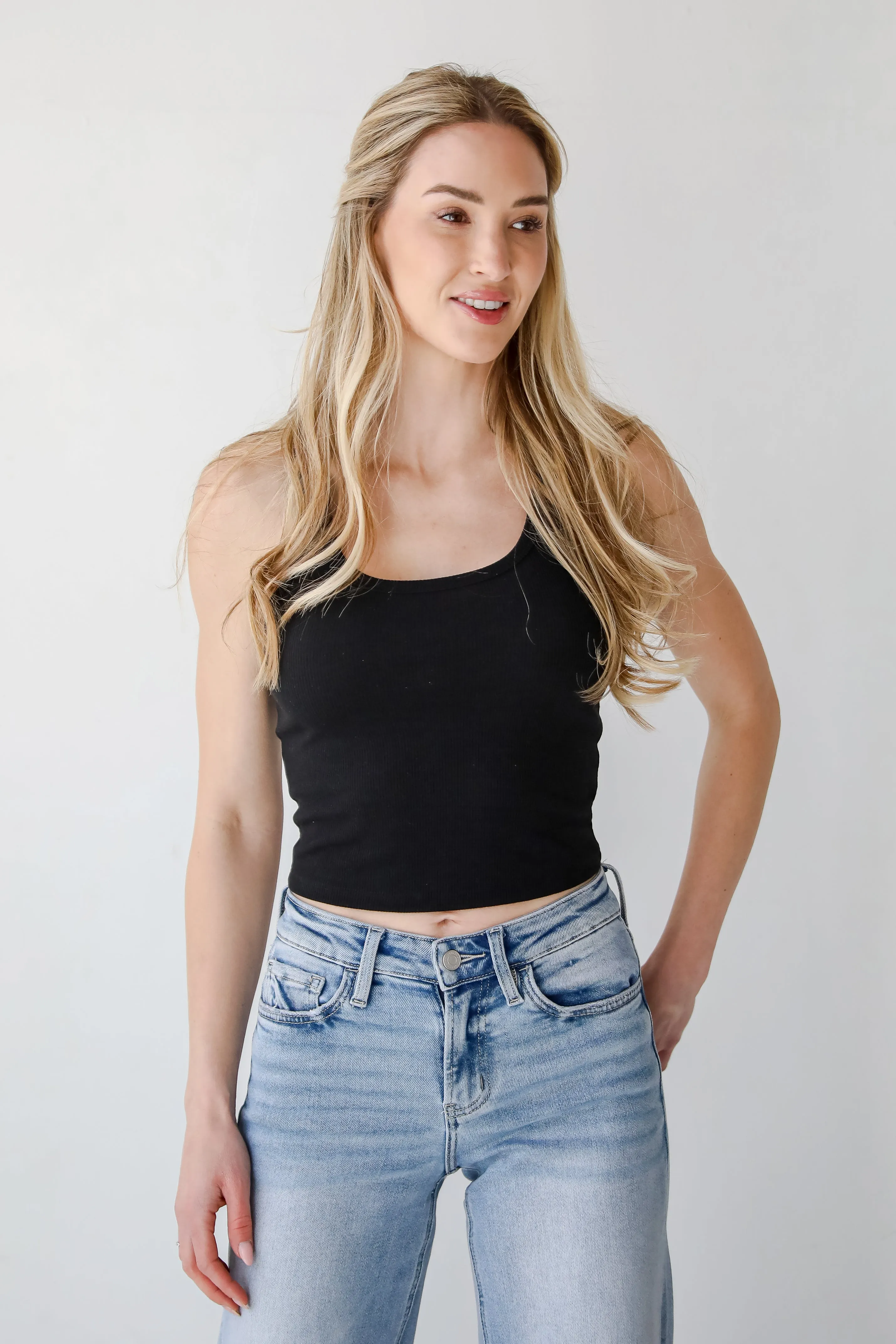 Cassidy Everyday Scoop Neck Tank - DU DEAL