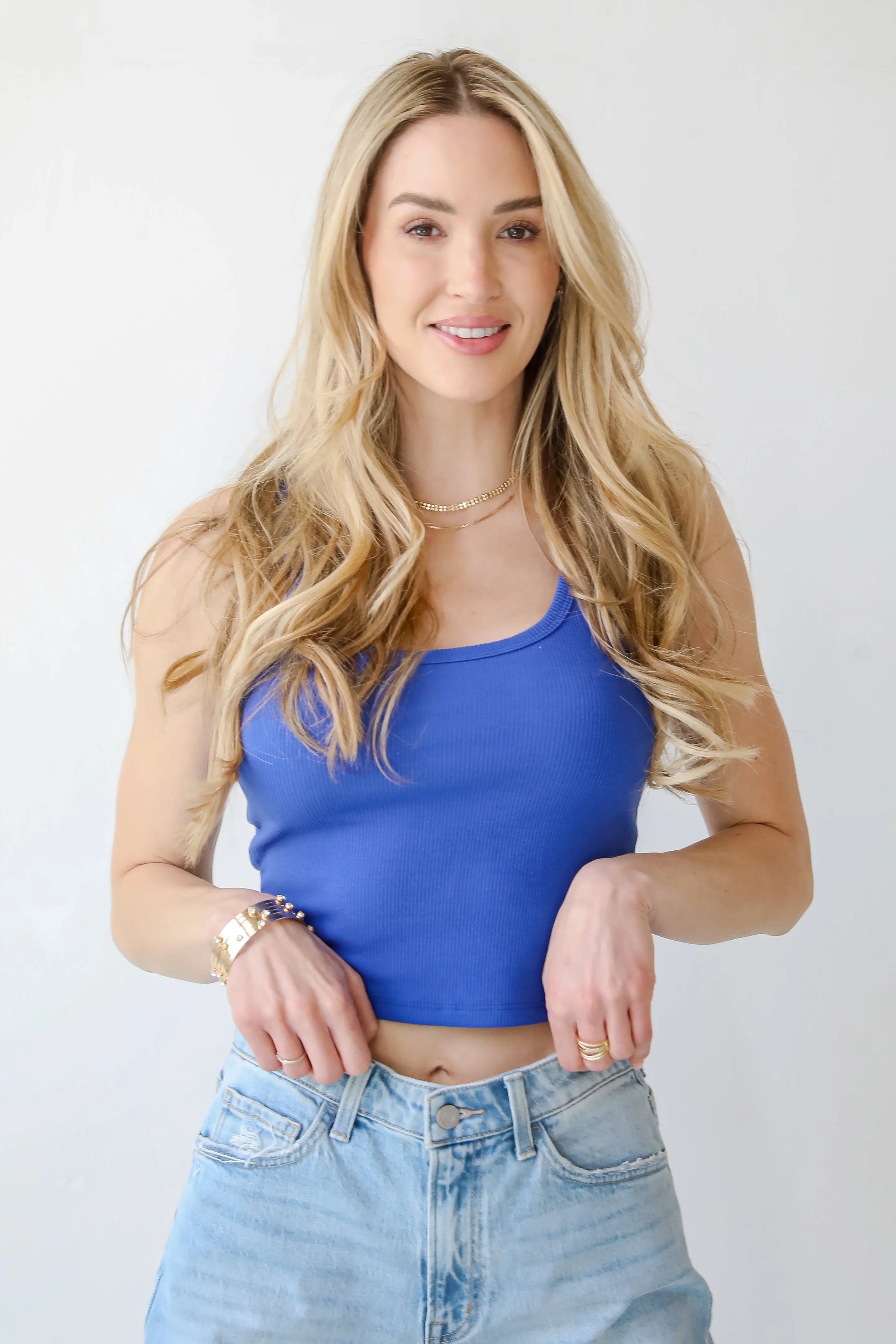 Cassidy Everyday Scoop Neck Tank - DU DEAL