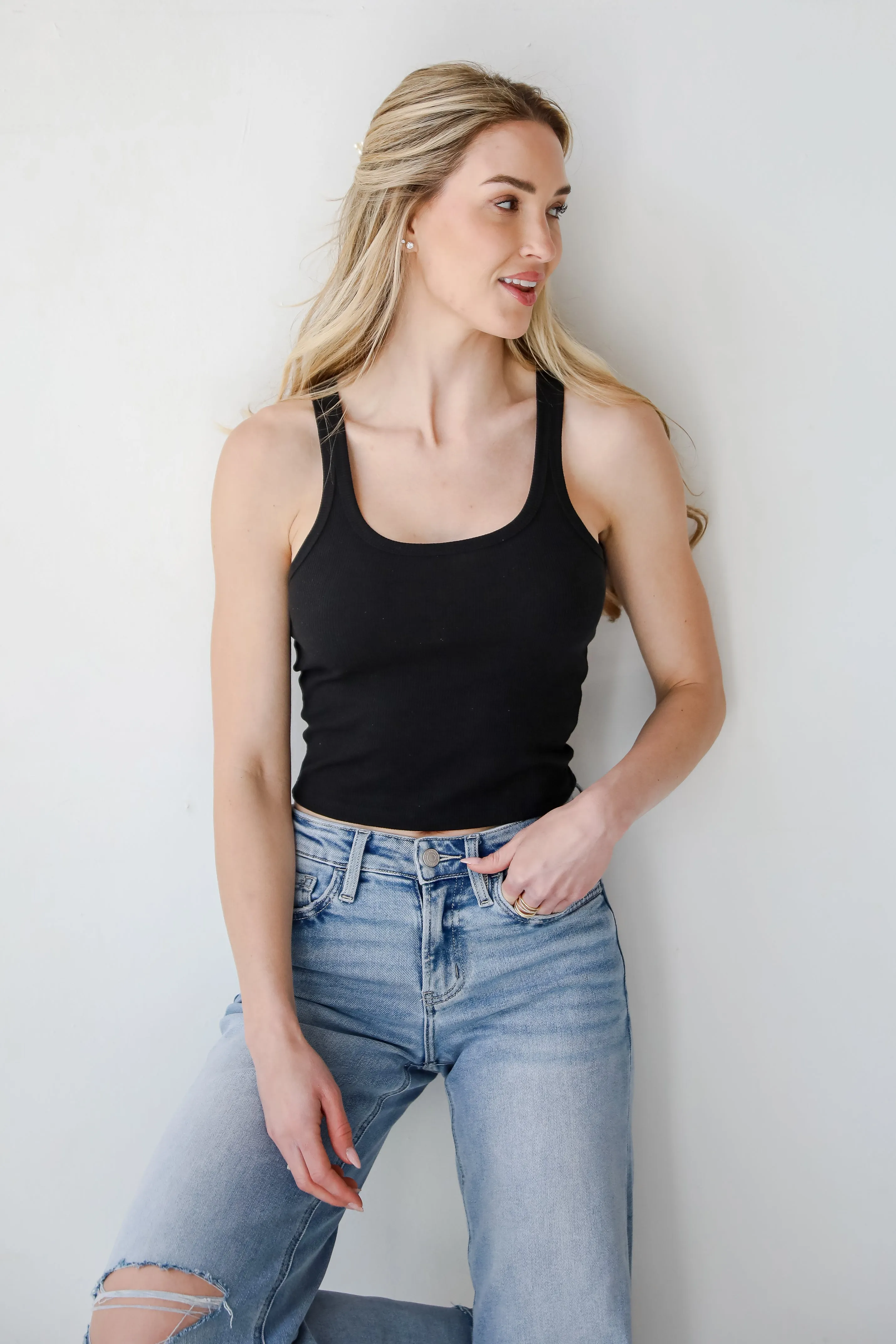 Cassidy Everyday Scoop Neck Tank - DU DEAL