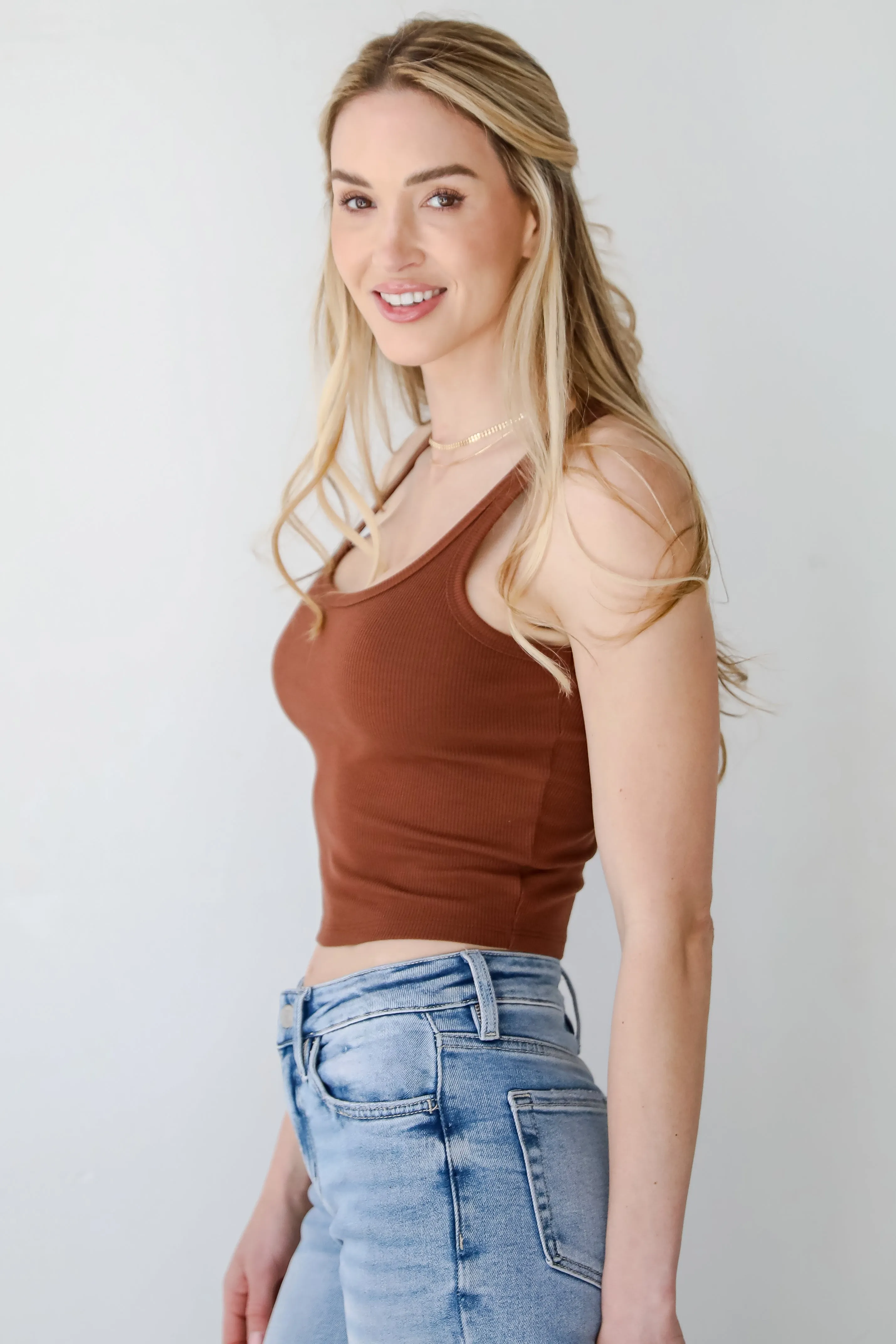 Cassidy Everyday Scoop Neck Tank - DU DEAL