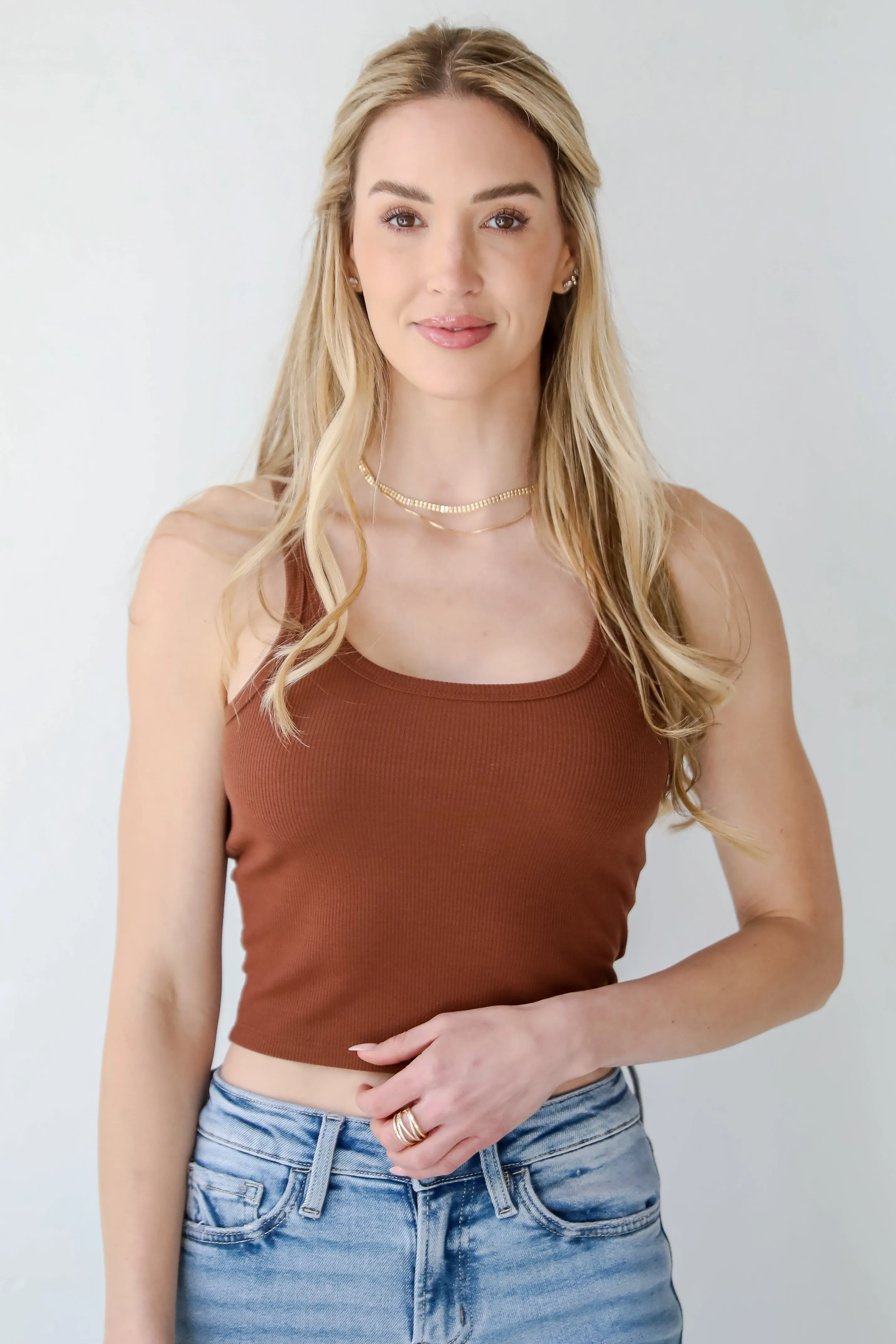 Cassidy Everyday Scoop Neck Tank - DU DEAL