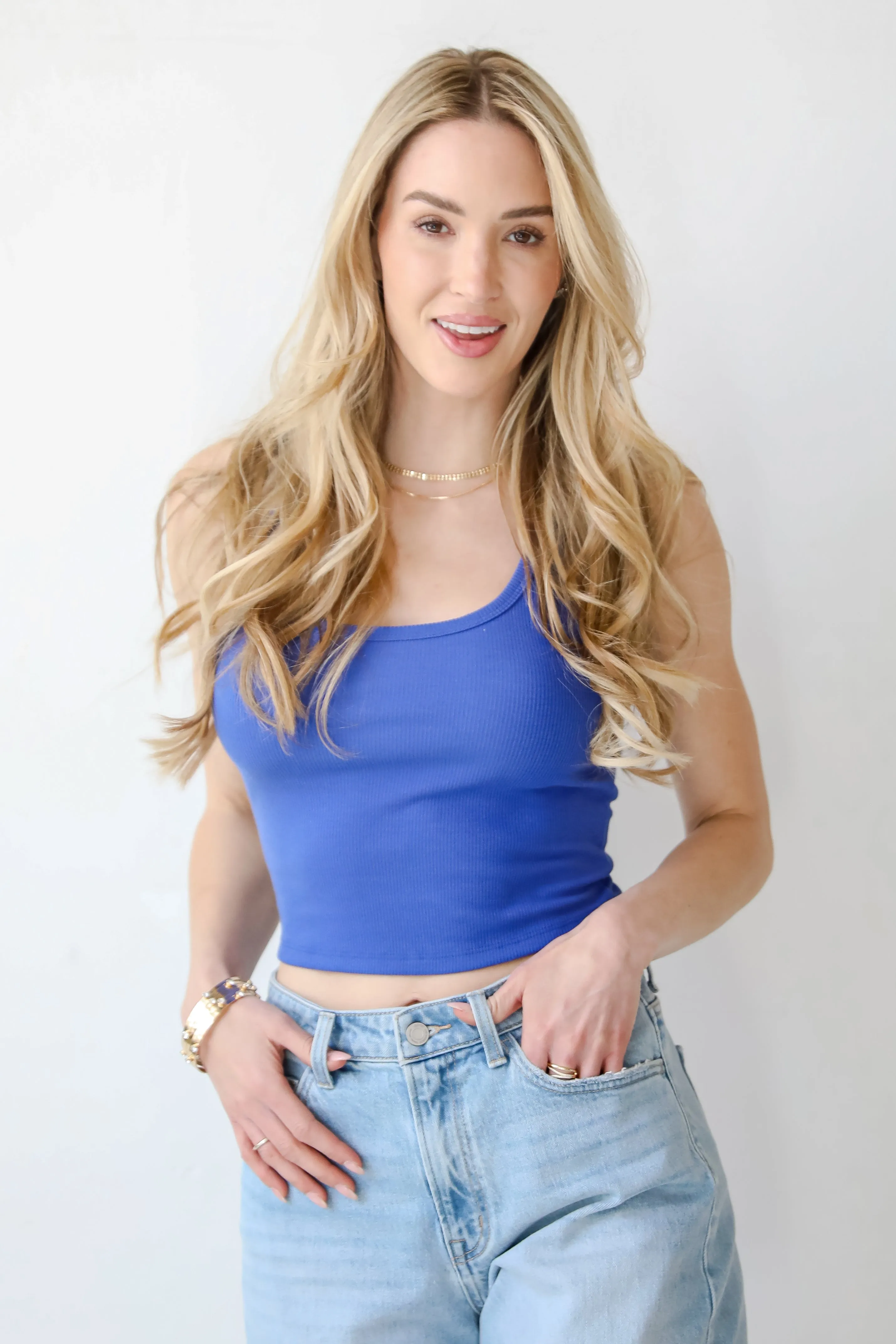Cassidy Everyday Scoop Neck Tank - DU DEAL