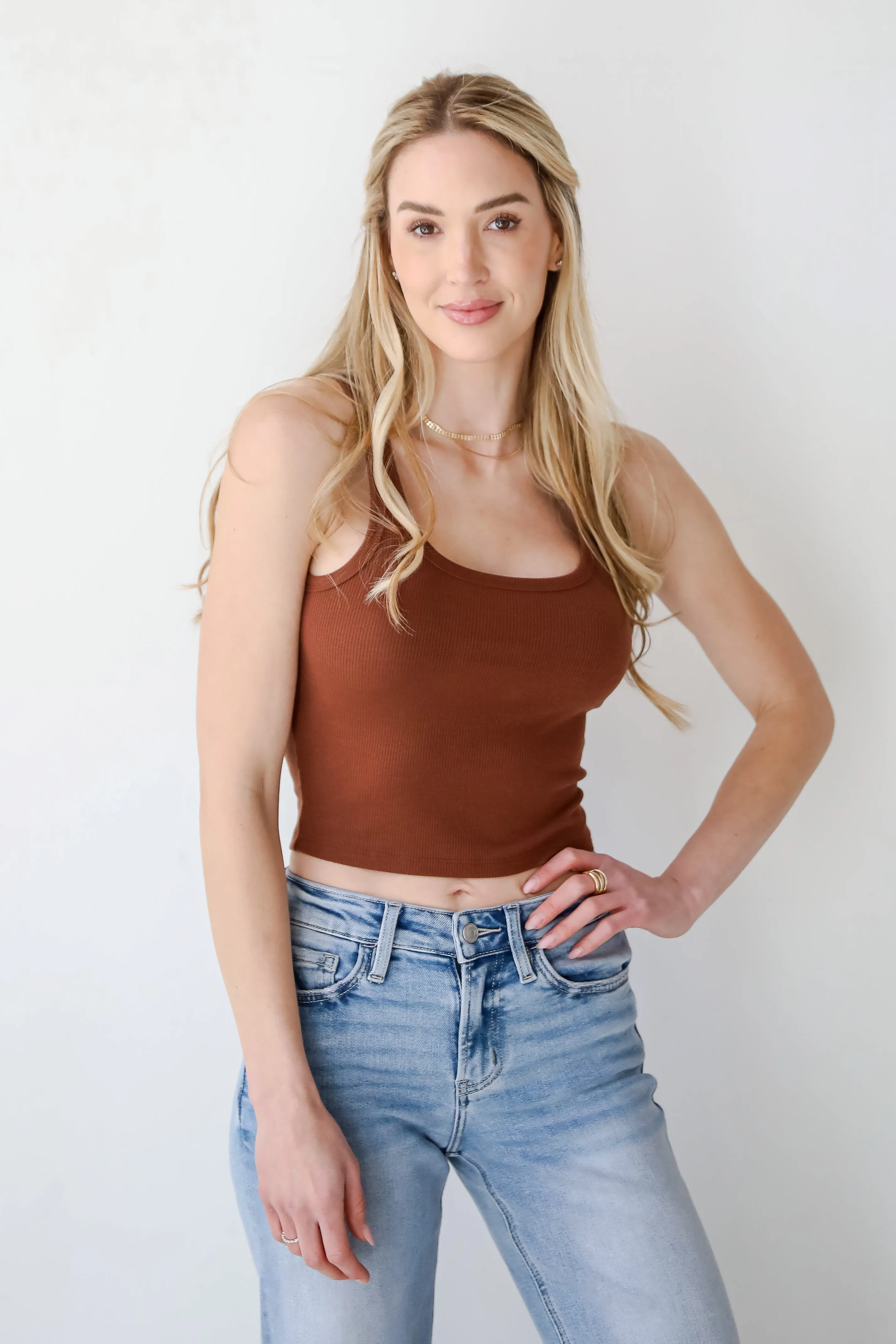 Cassidy Everyday Scoop Neck Tank - DU DEAL