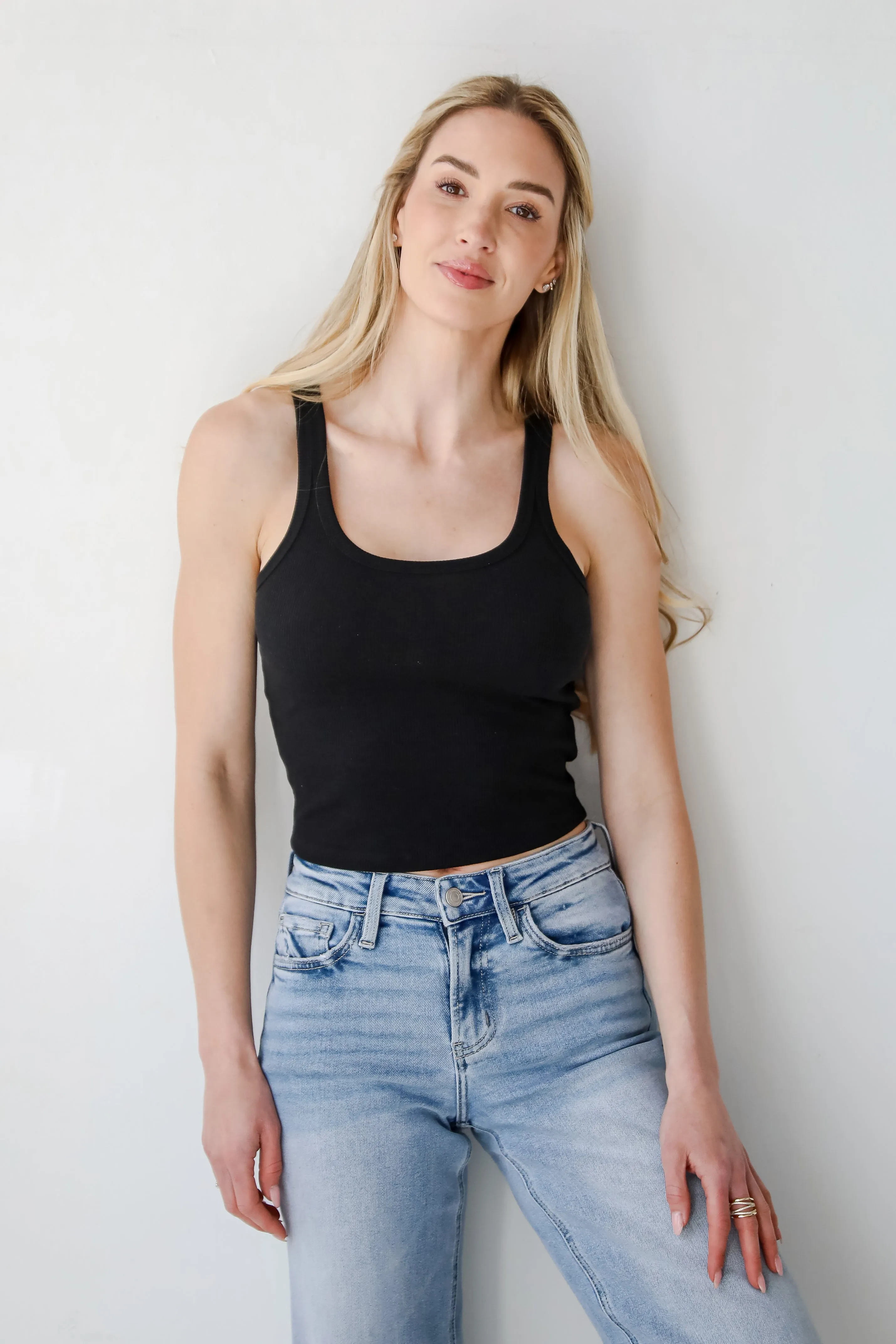 Cassidy Everyday Scoop Neck Tank - DU DEAL