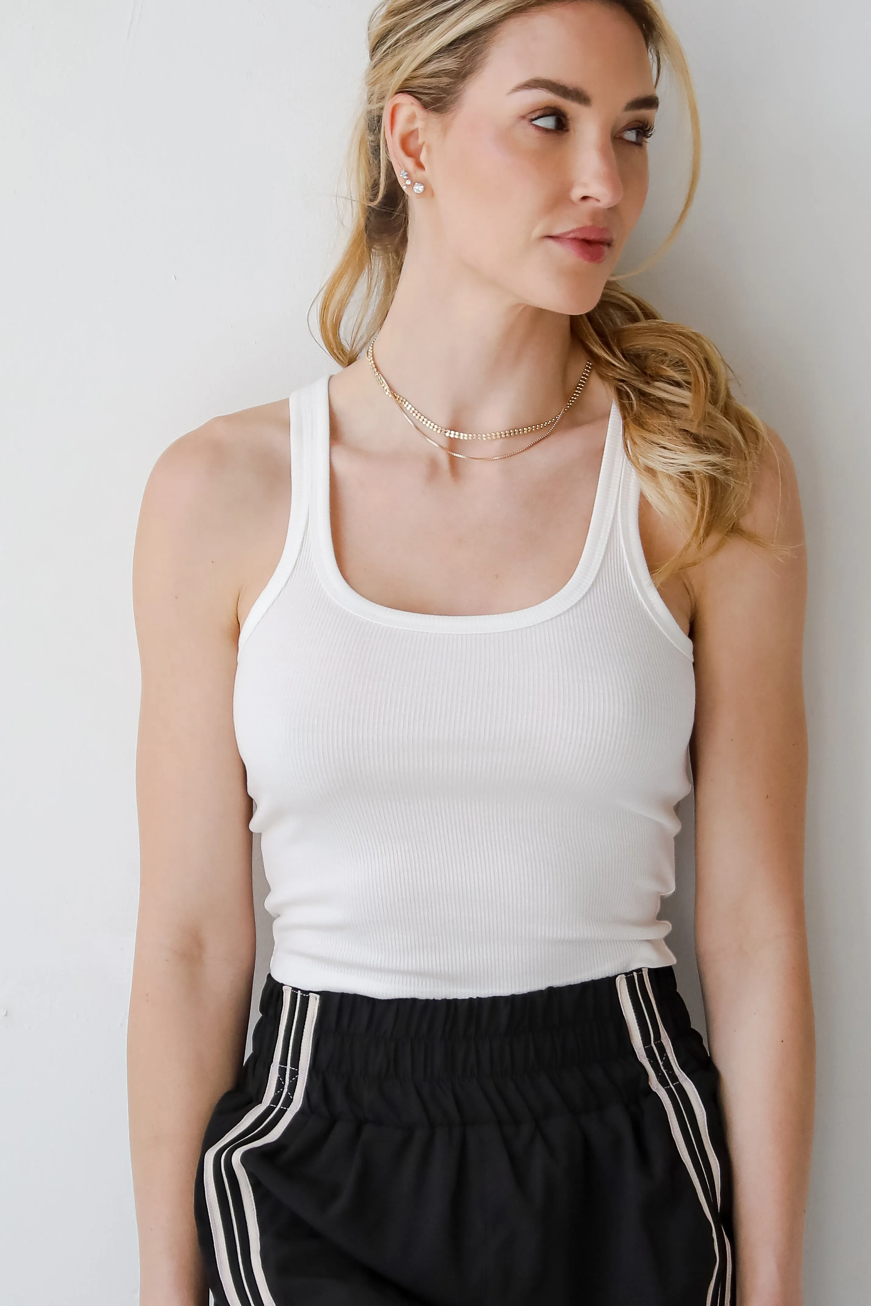 Cassidy Everyday Scoop Neck Tank - DU DEAL