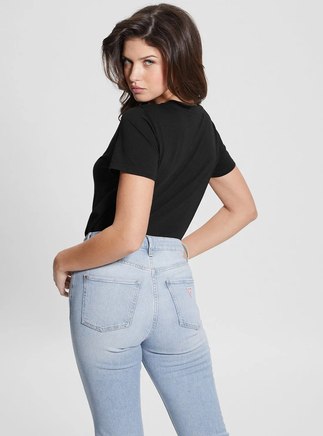 Eco Black 1981 Crystal Logo T-Shirt