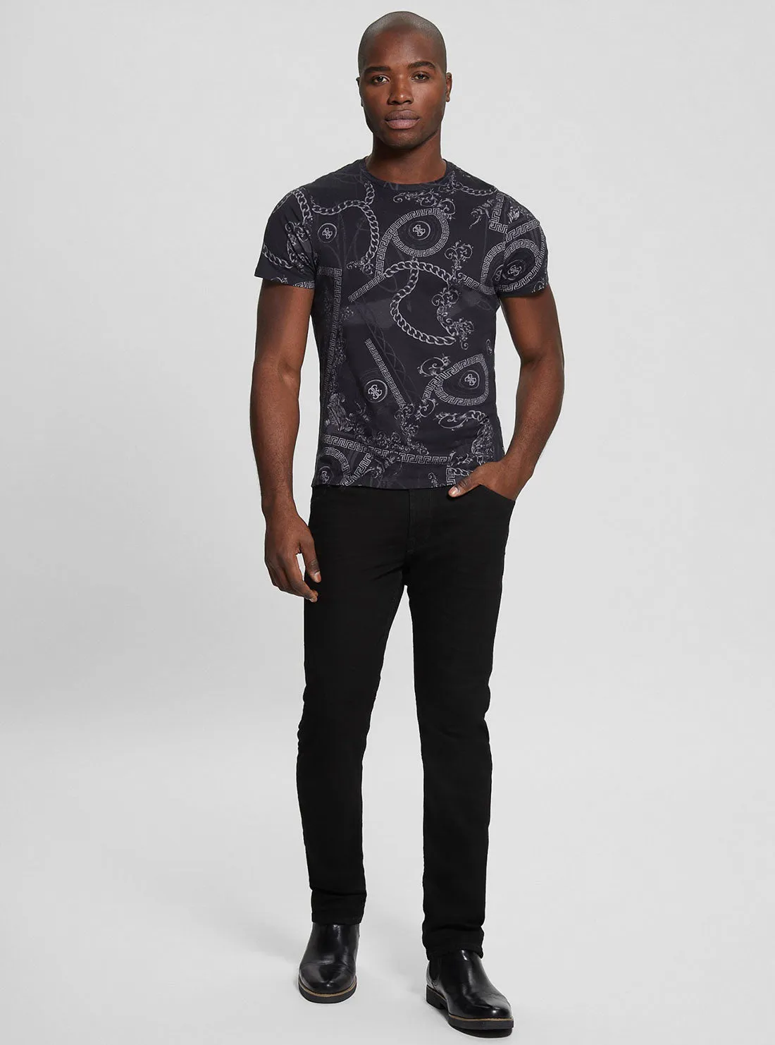 Eco Black Tonal Quattro G T-Shirt