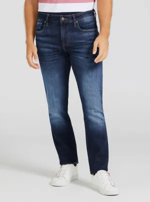 Eco Low Rise Skinny Fit Angels Denim Jeans In Carry Dark Wash