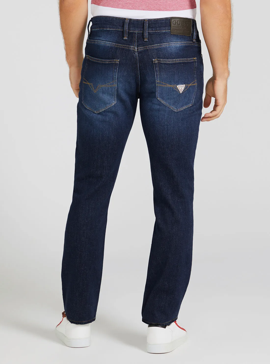 Eco Low Rise Skinny Fit Angels Denim Jeans In Carry Dark Wash