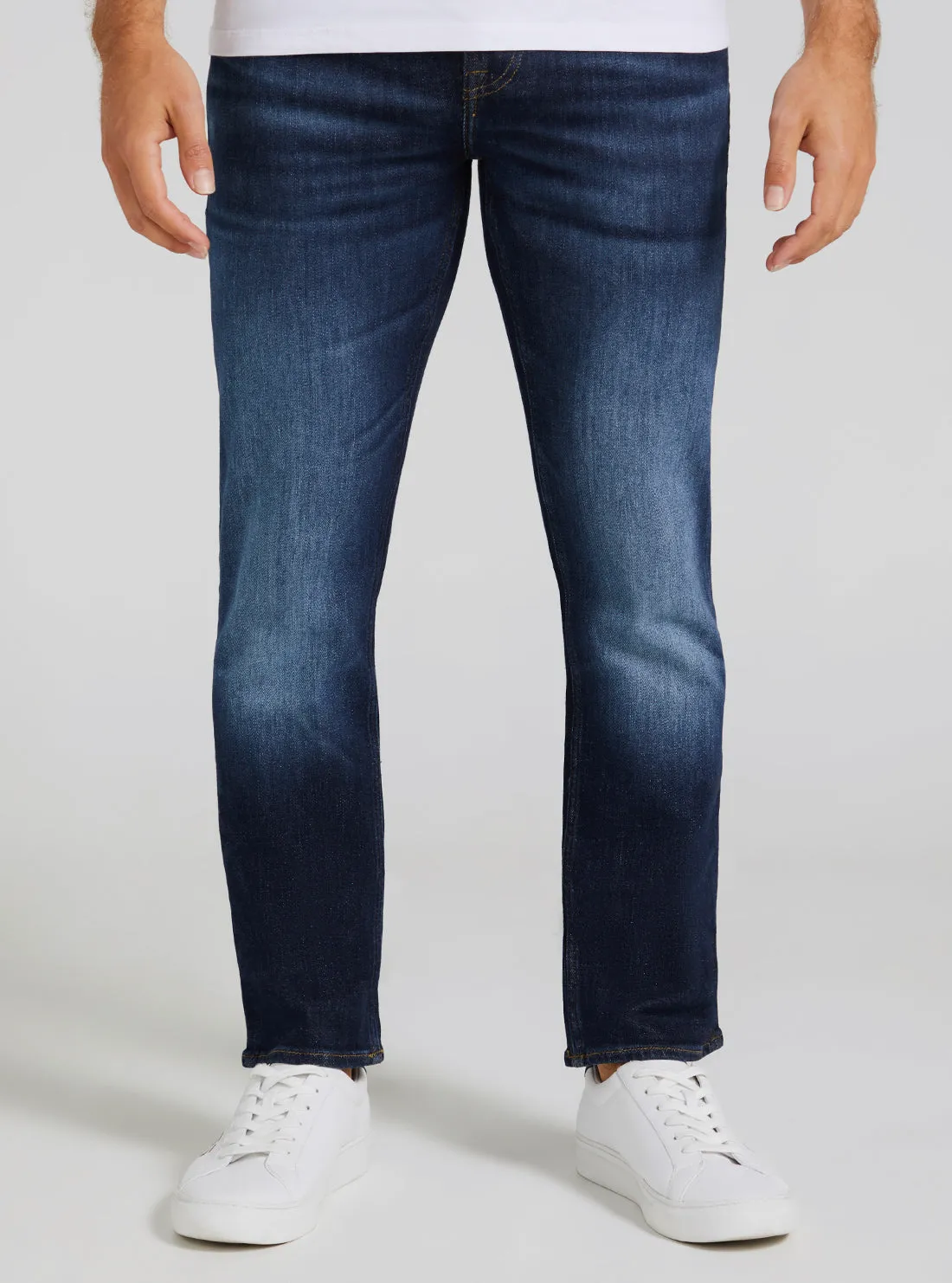 Eco Low Rise Skinny Fit Angels Denim Jeans In Carry Dark Wash