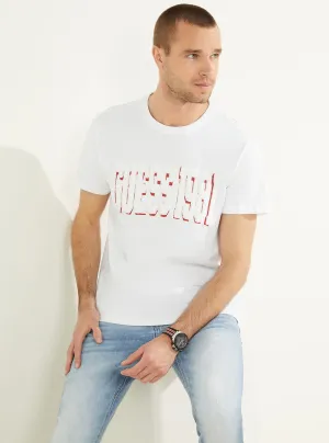 Eco White Academy Logo T-Shirt