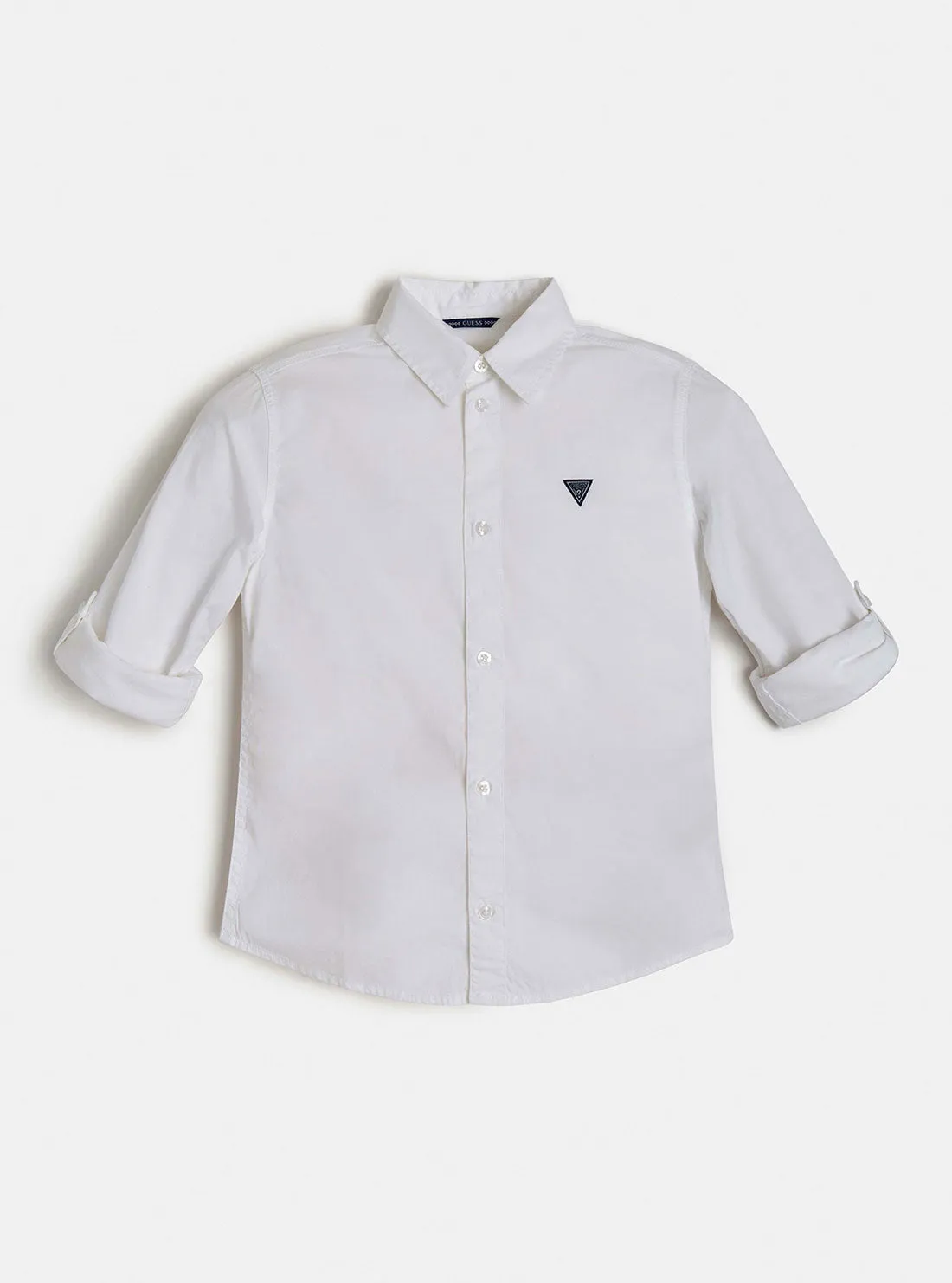 Eco White Logo Shirt (7-16)