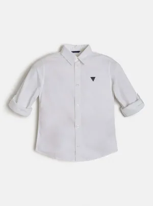 Eco White Logo Shirt (7-16)