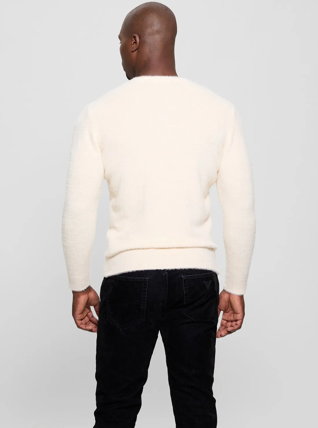 Eddy Crew Neck Gothic Logo Sweater