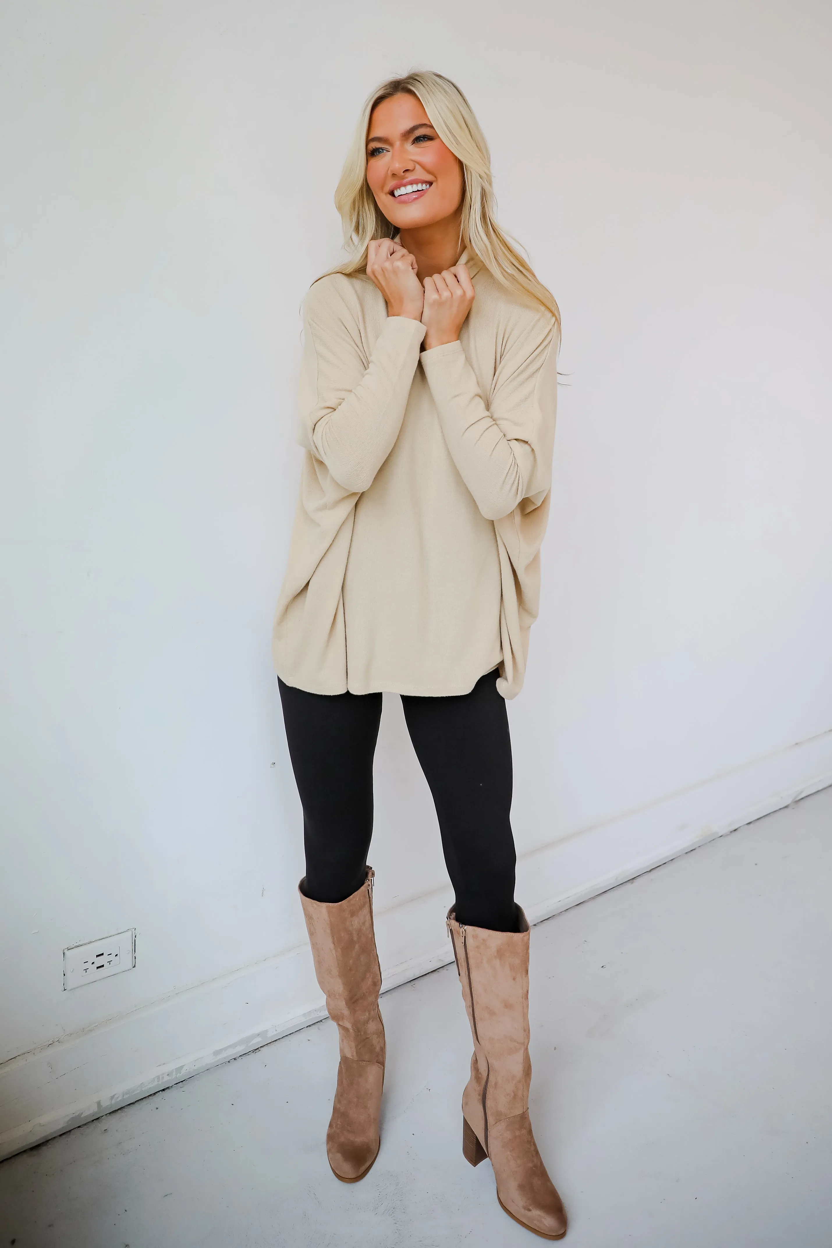 FINAL SALE - Avery Oversized Knit Top - DOORBUSTER