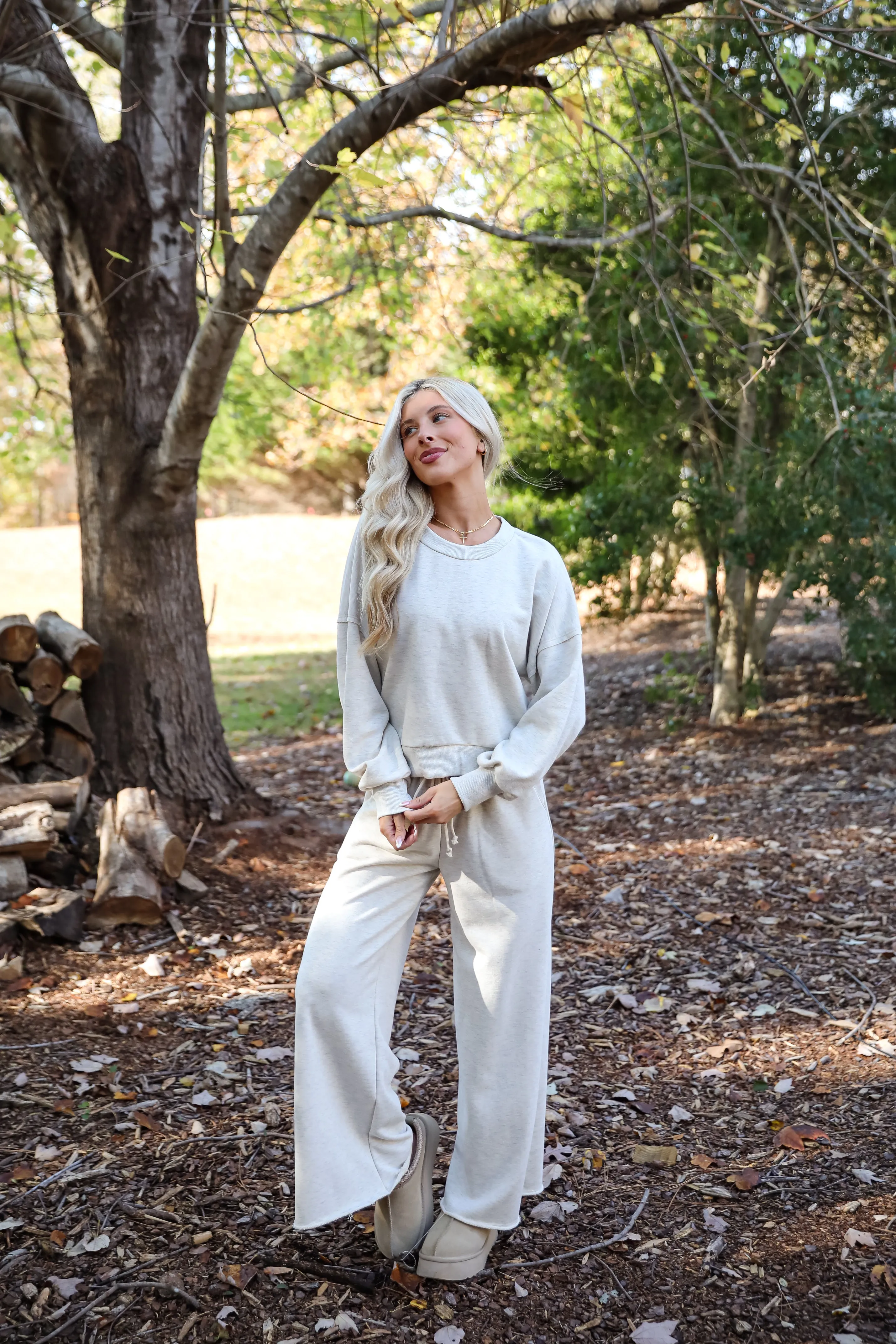 FINAL SALE - Comfy Always Light Grey Pullover