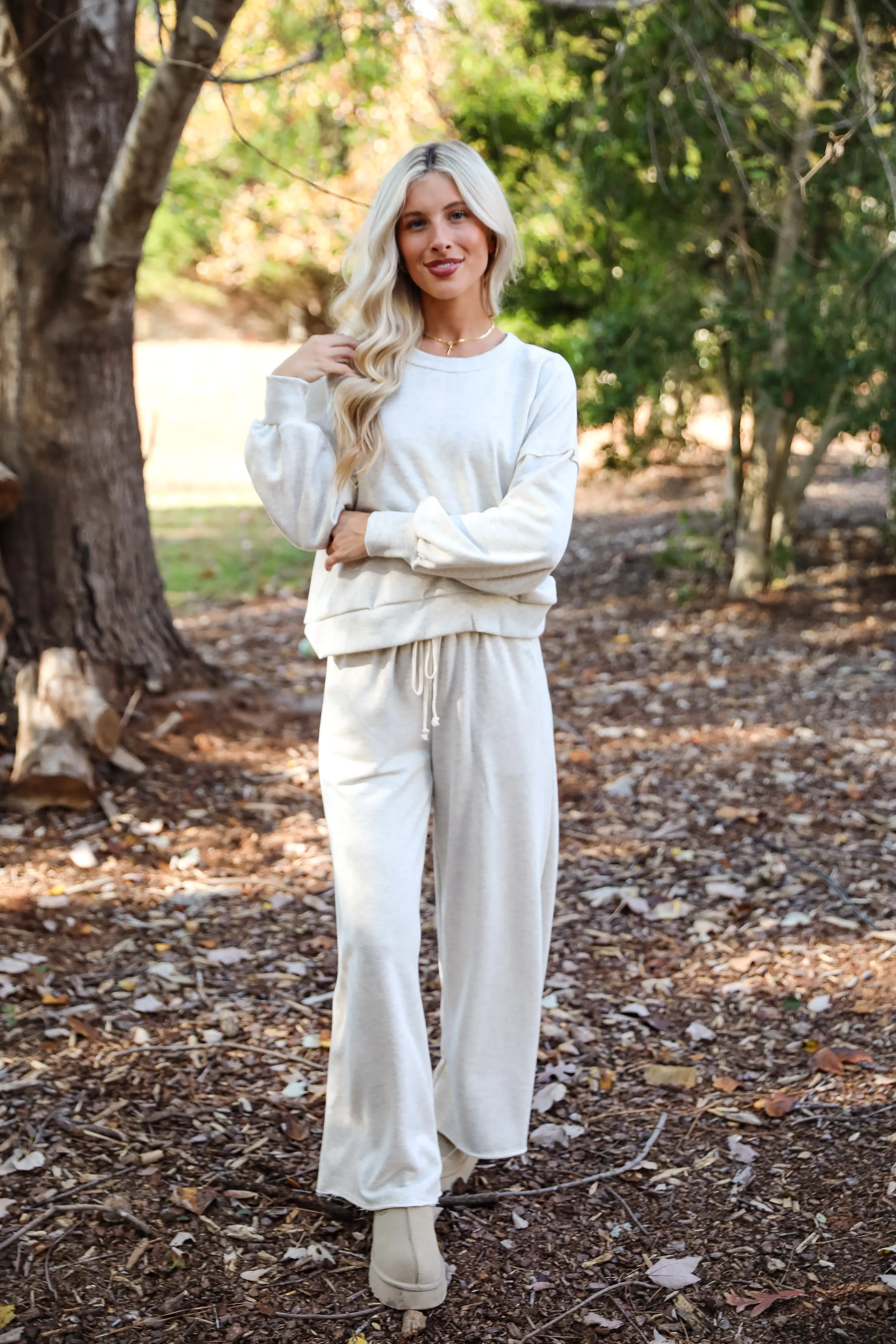 FINAL SALE - Comfy Always Light Grey Pullover
