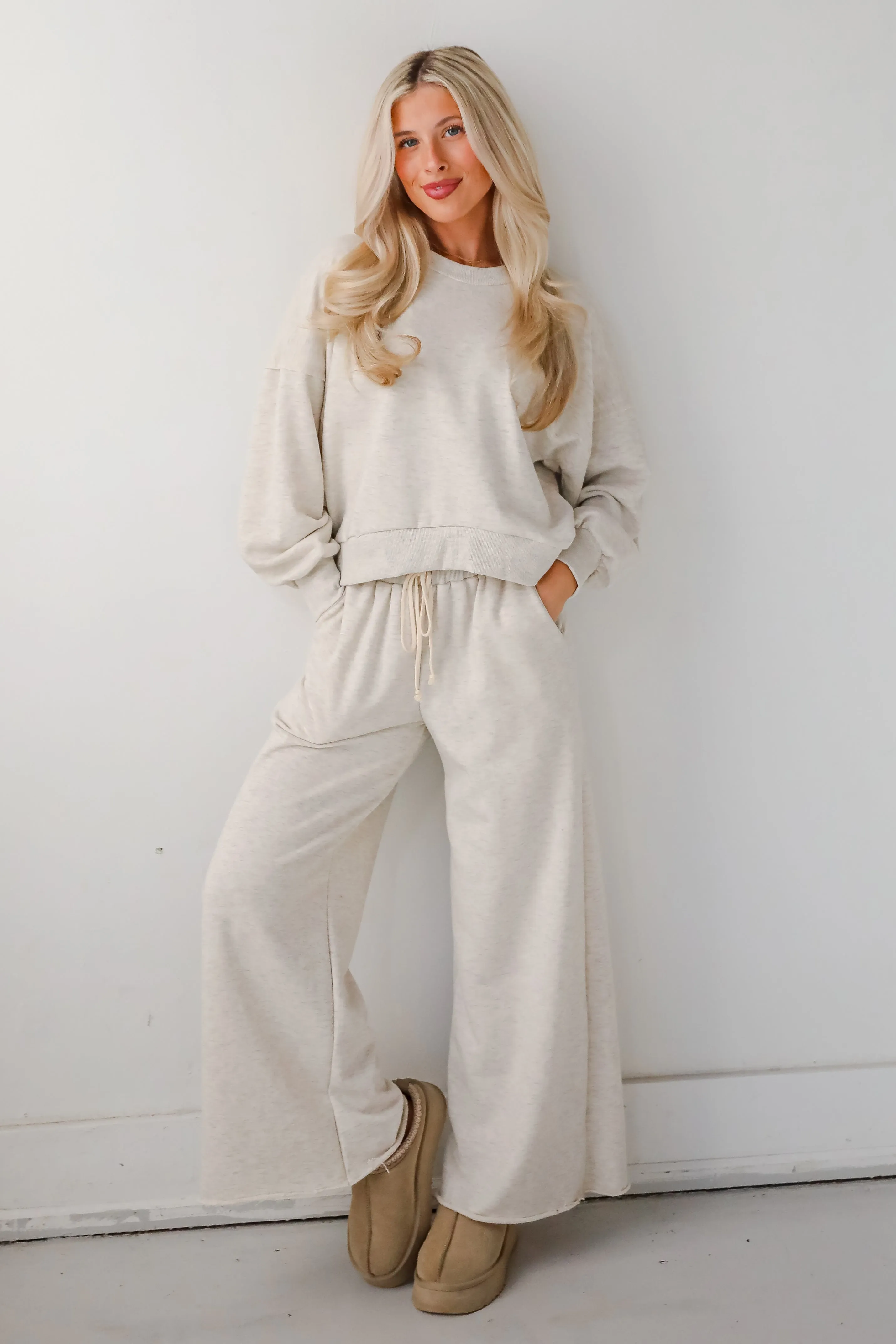 FINAL SALE - Comfy Always Light Grey Pullover