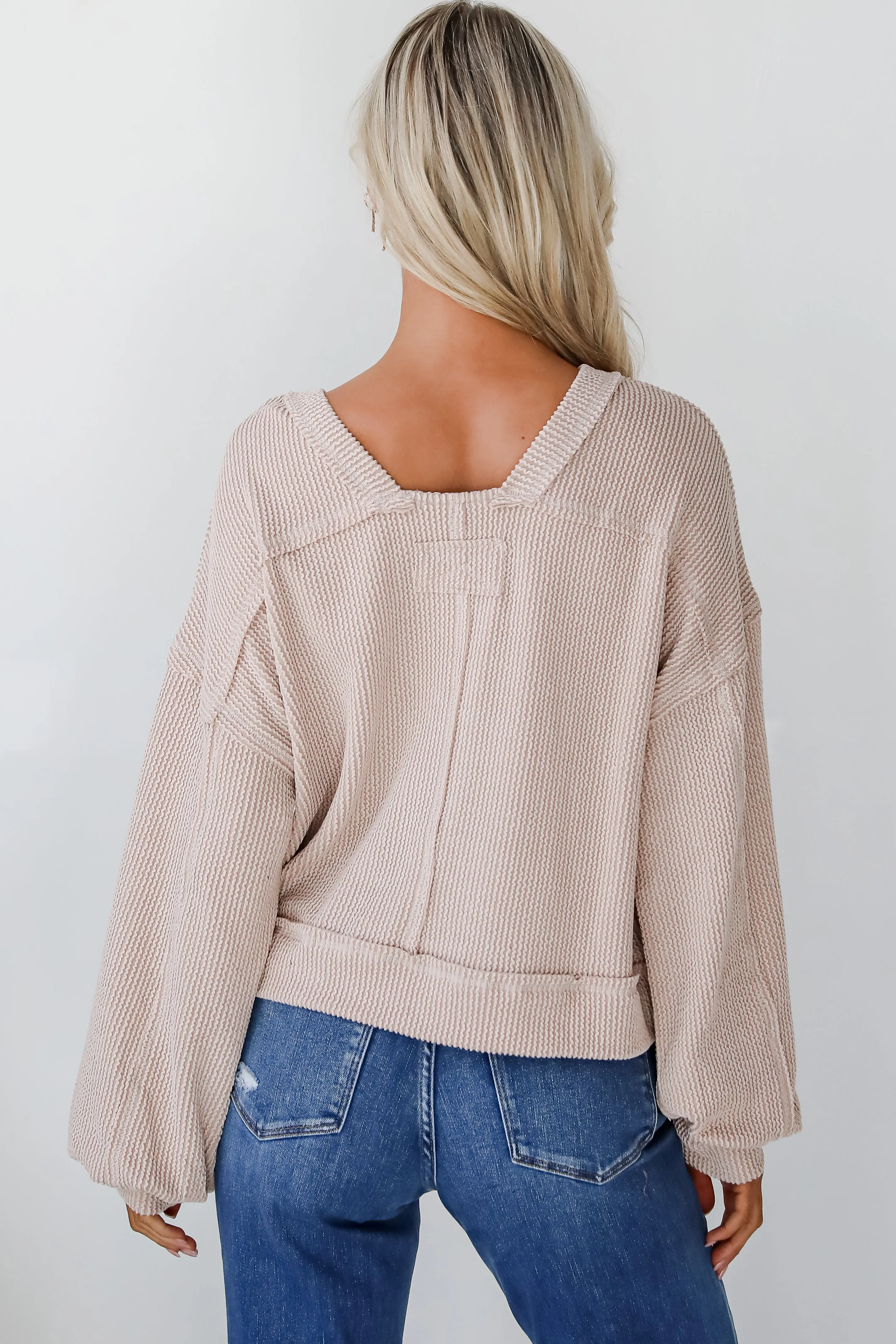 FINAL SALE - Meghan Corded Top - DOORBUSTER