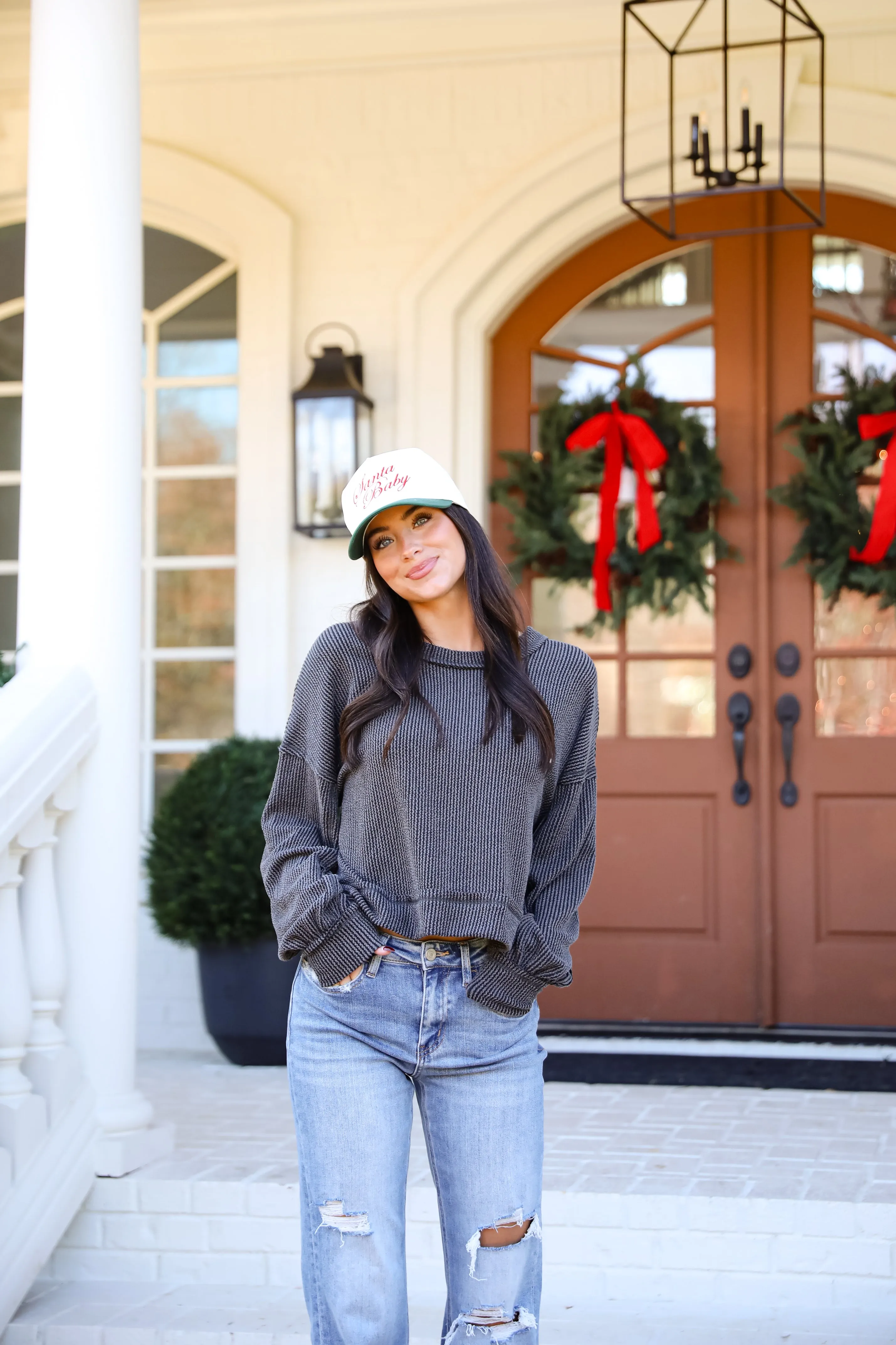 FINAL SALE - Meghan Corded Top - DOORBUSTER