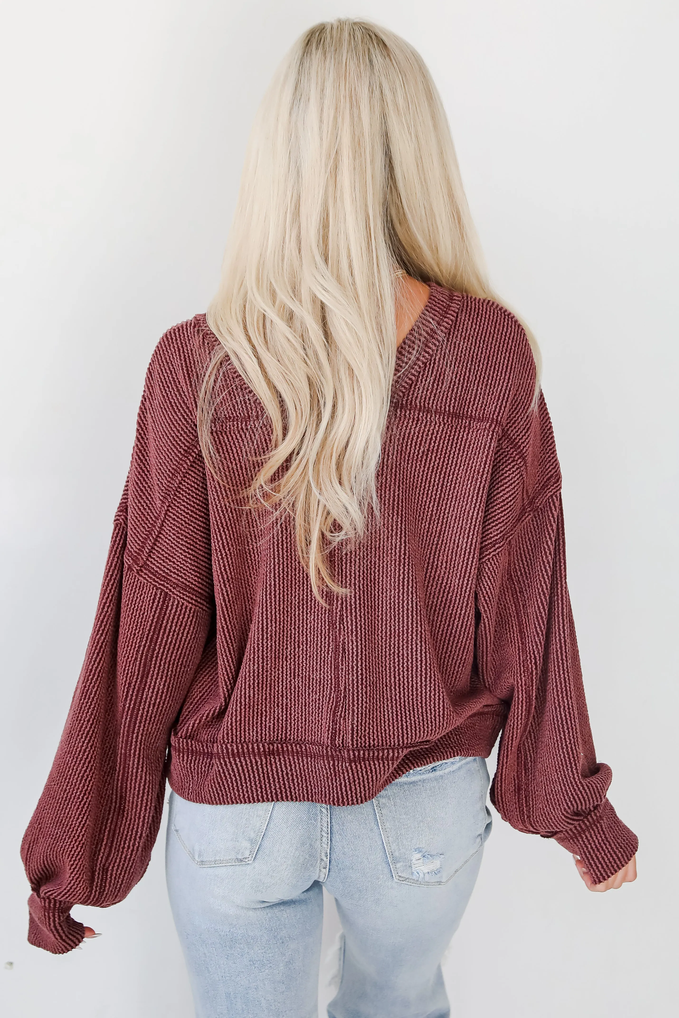 FINAL SALE - Meghan Corded Top - DOORBUSTER