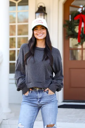FINAL SALE - Meghan Corded Top - DOORBUSTER