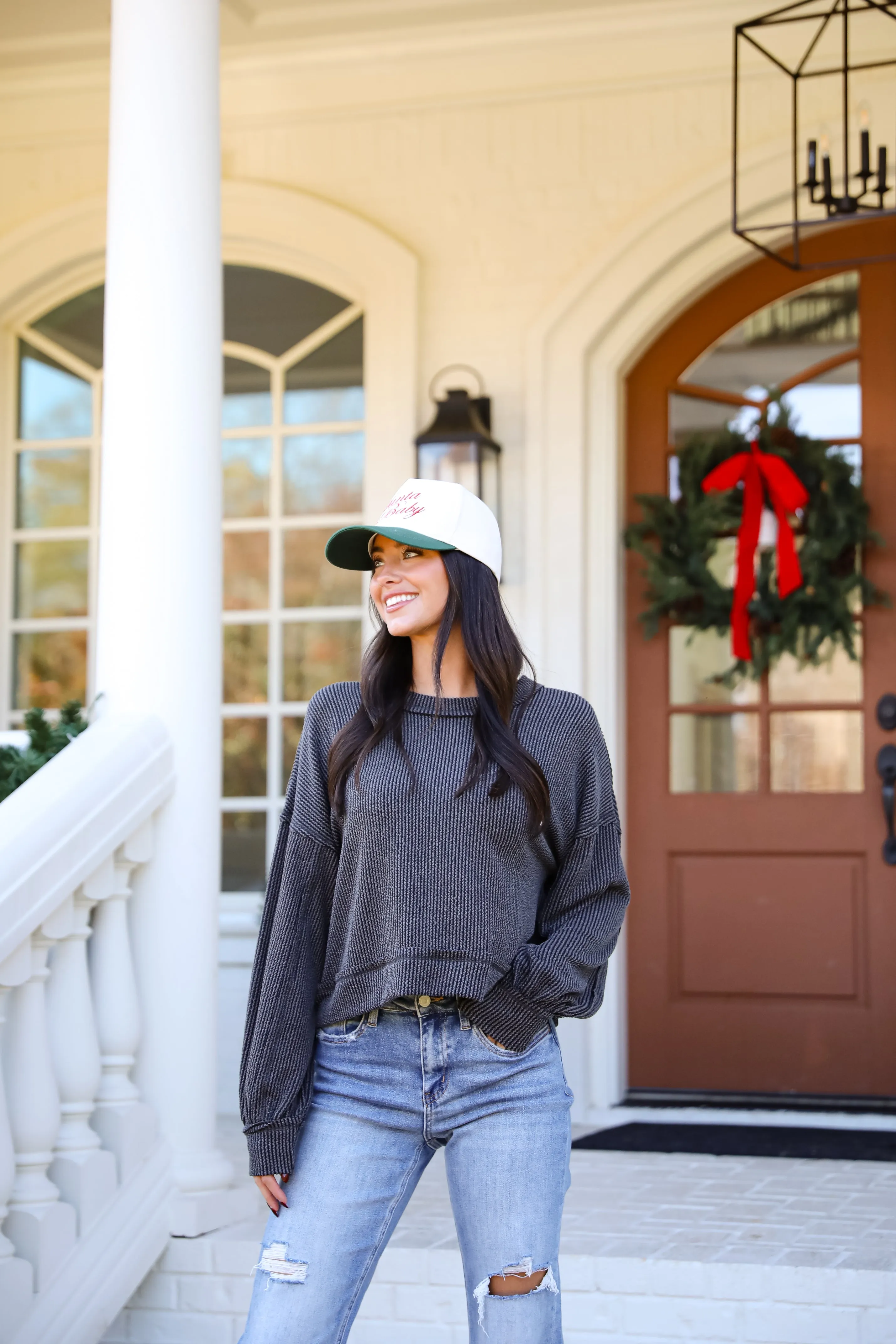 FINAL SALE - Meghan Corded Top - DOORBUSTER