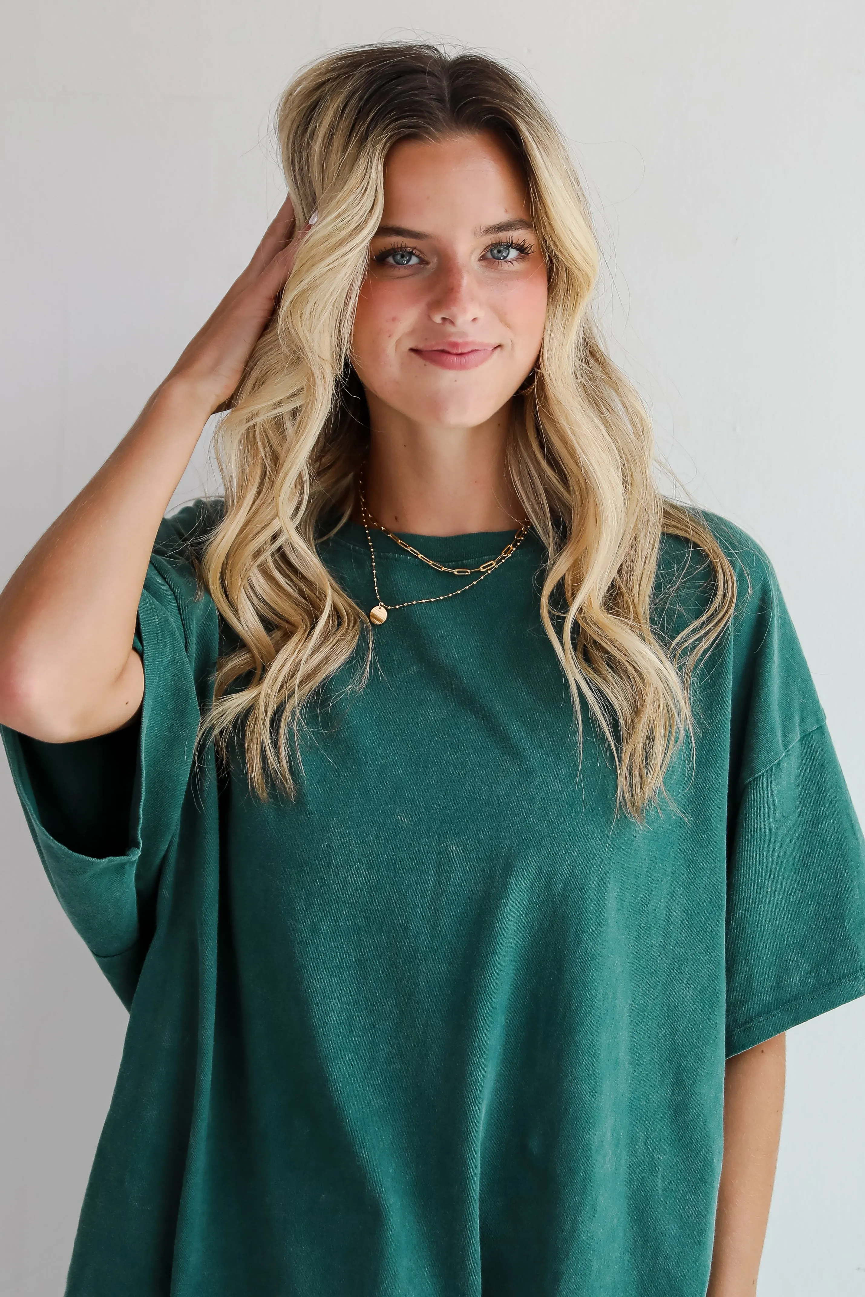 FINAL SALE - Reagan Oversized Boyfriend Tee