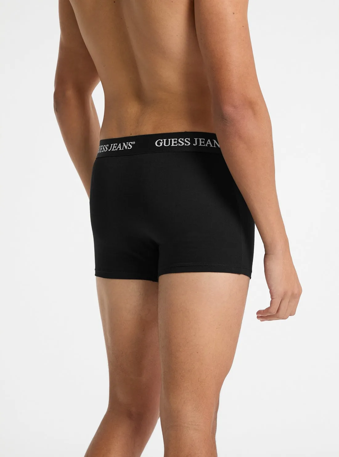 Guess Jeans Black & Grey 2 Pack Trunks