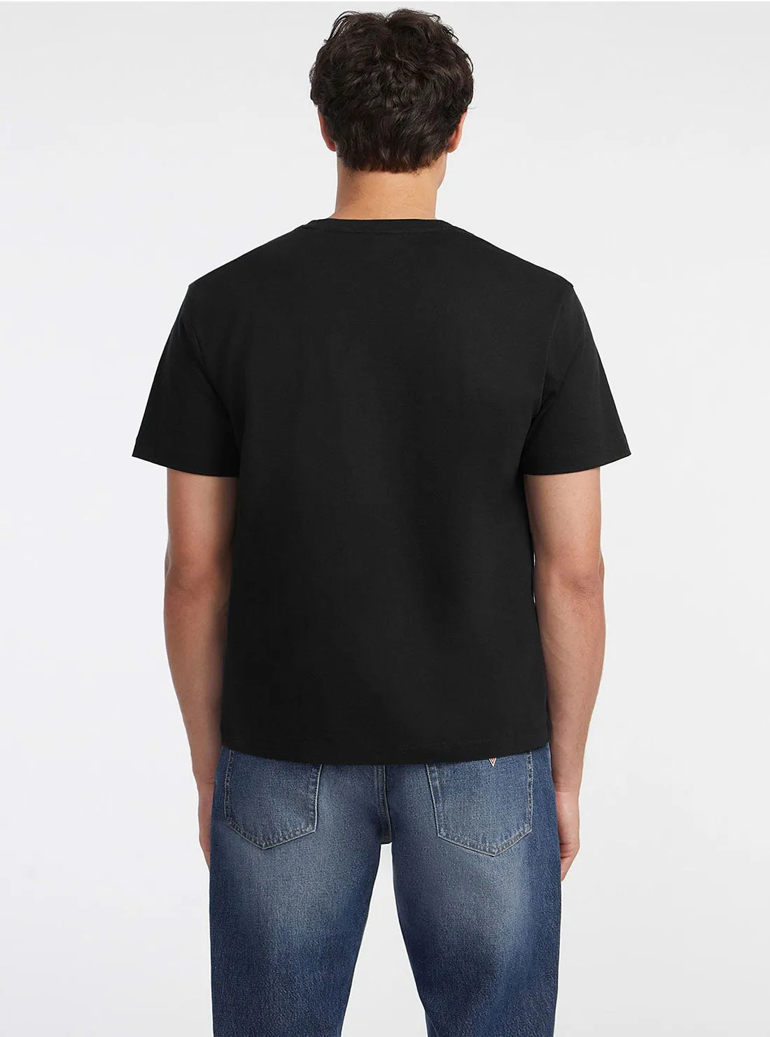 Guess Jeans Black Logo T-Shirt
