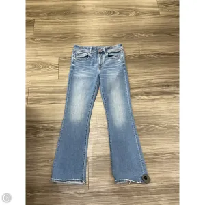Jeans Boot Cut By American Eagle In Blue, Size: 6