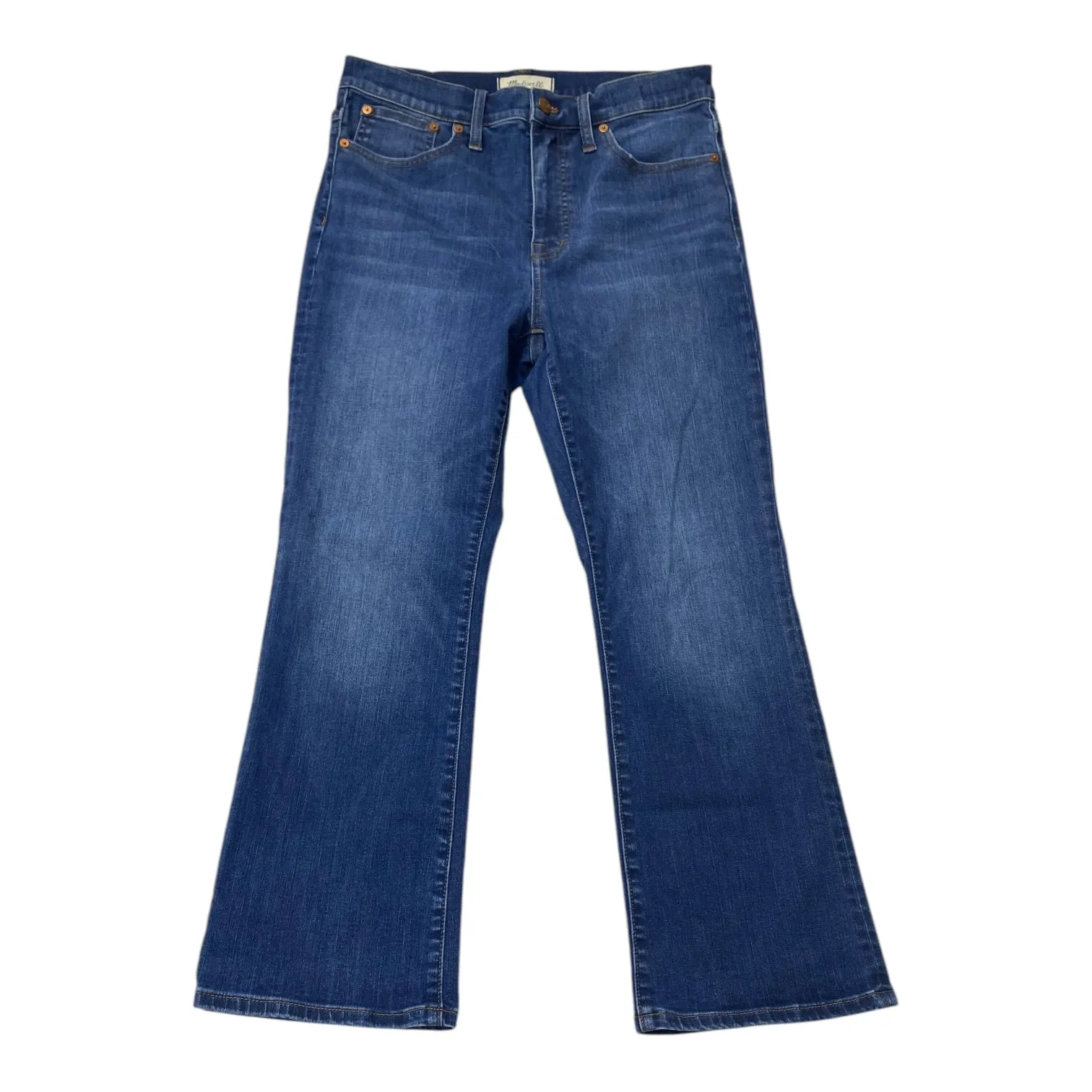 Jeans Boot Cut By Madewell In Blue Denim, Size:8