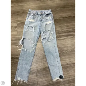 Jeans Boyfriend By American Eagle In Blue, Size: 4