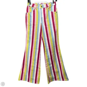 Jeans Flared By Wrangler In Striped Pattern, Size: 2