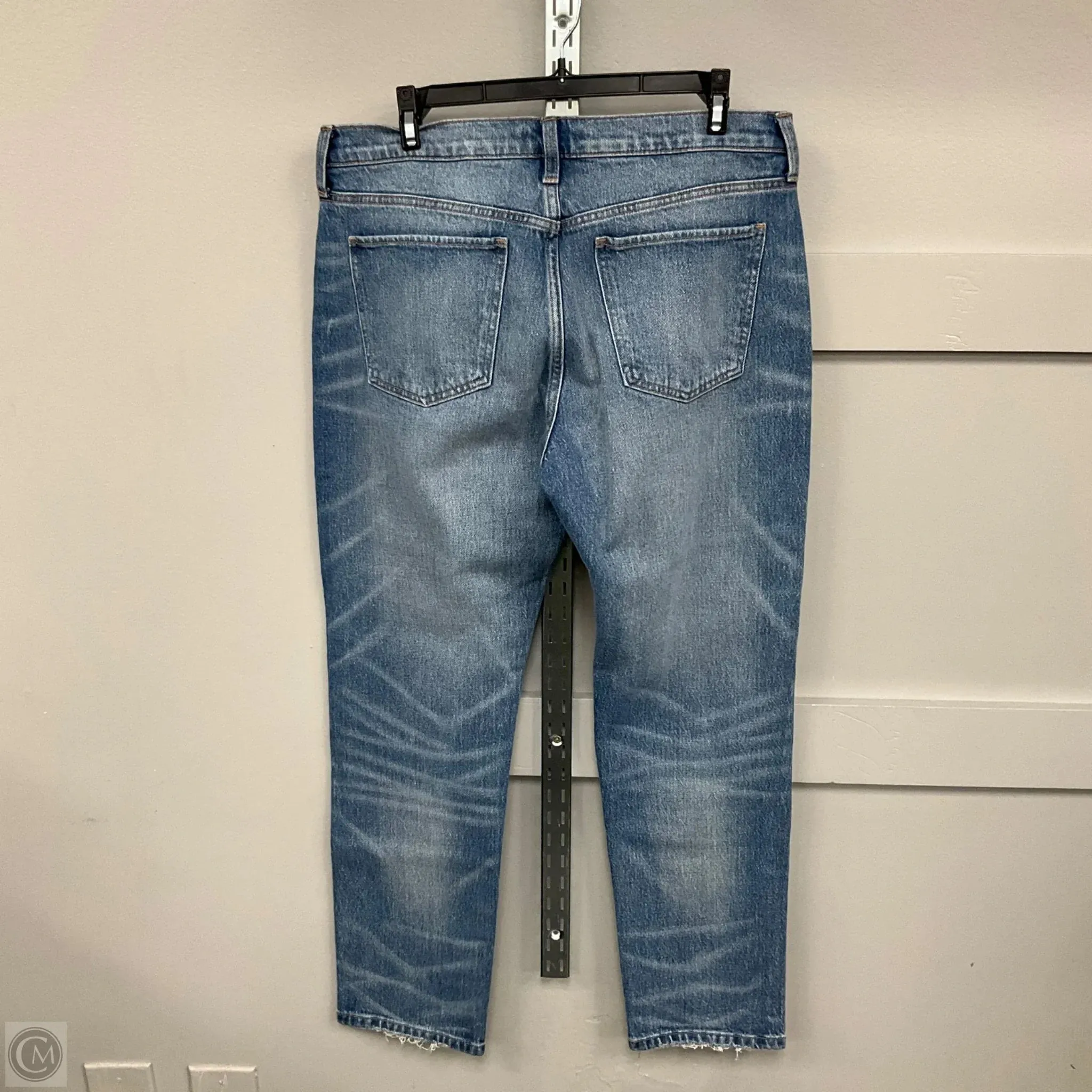 Jeans Skinny By Banana Republic In Blue Denim, Size: 6